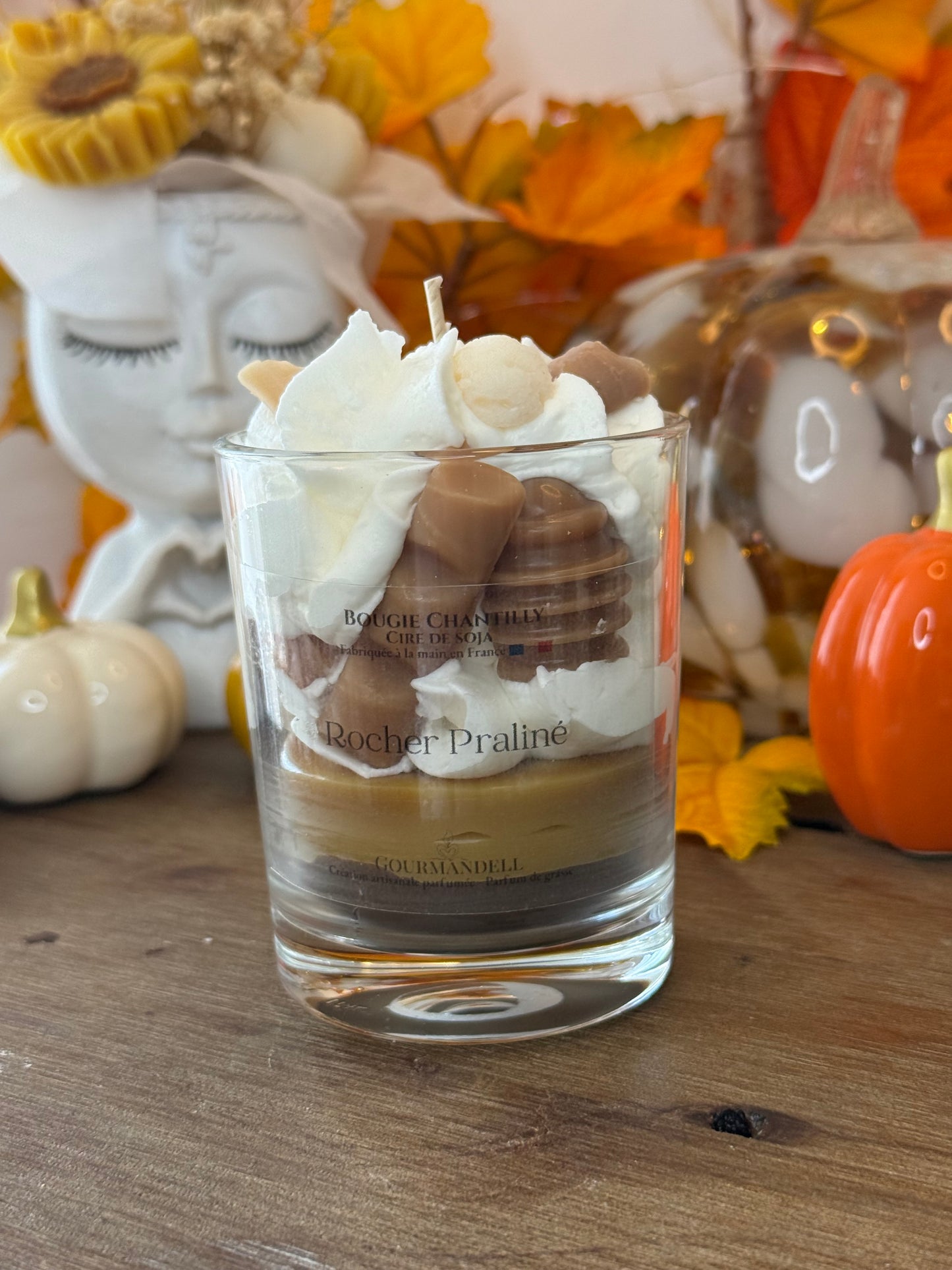 Bougie Rocher Praliner – Le Best-Seller des Gourmands