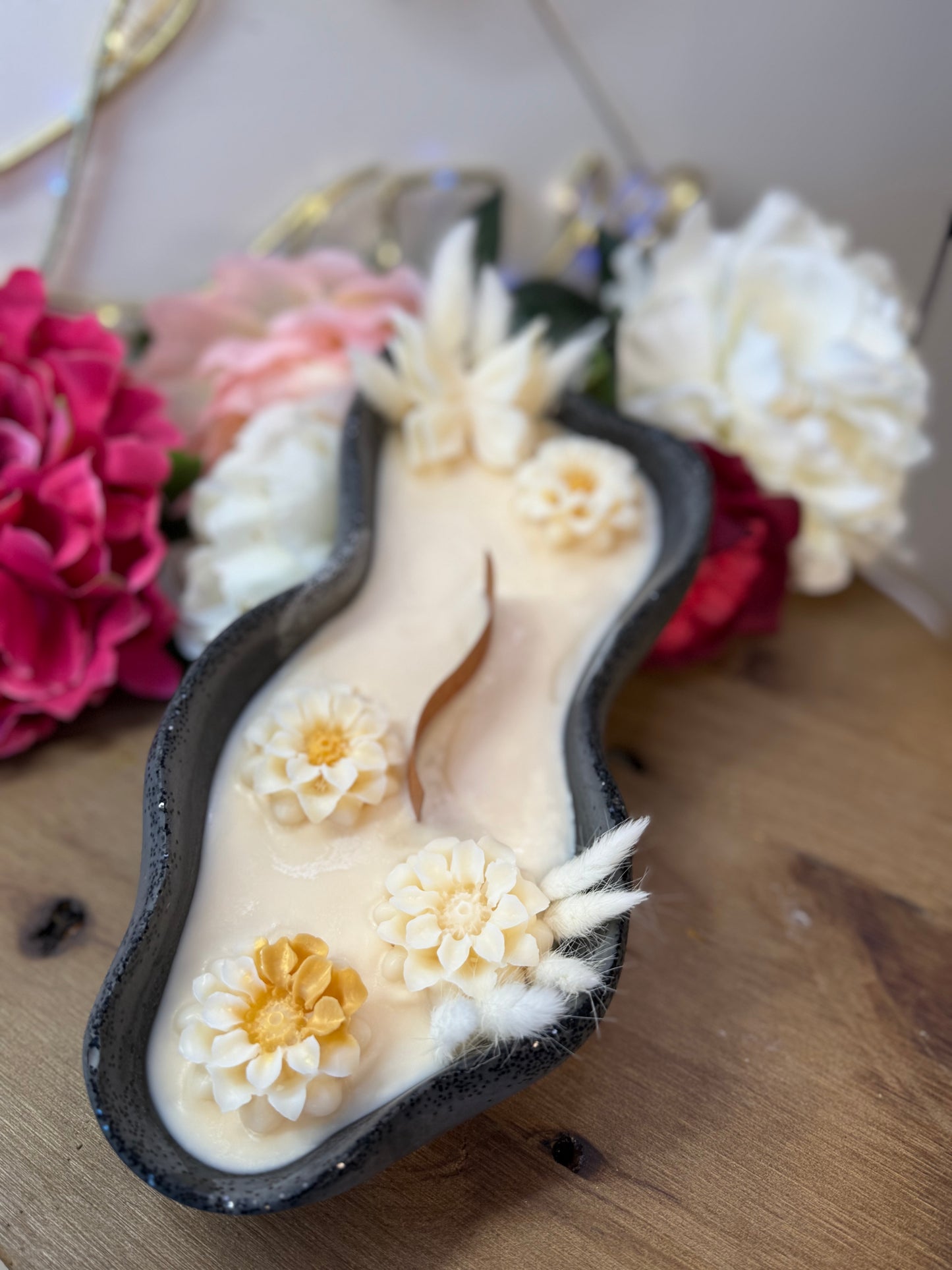 Bougie Éphémère L’Or du Hammam – Un Voyage Sensoriel au Cœur des Rituels Orientaux