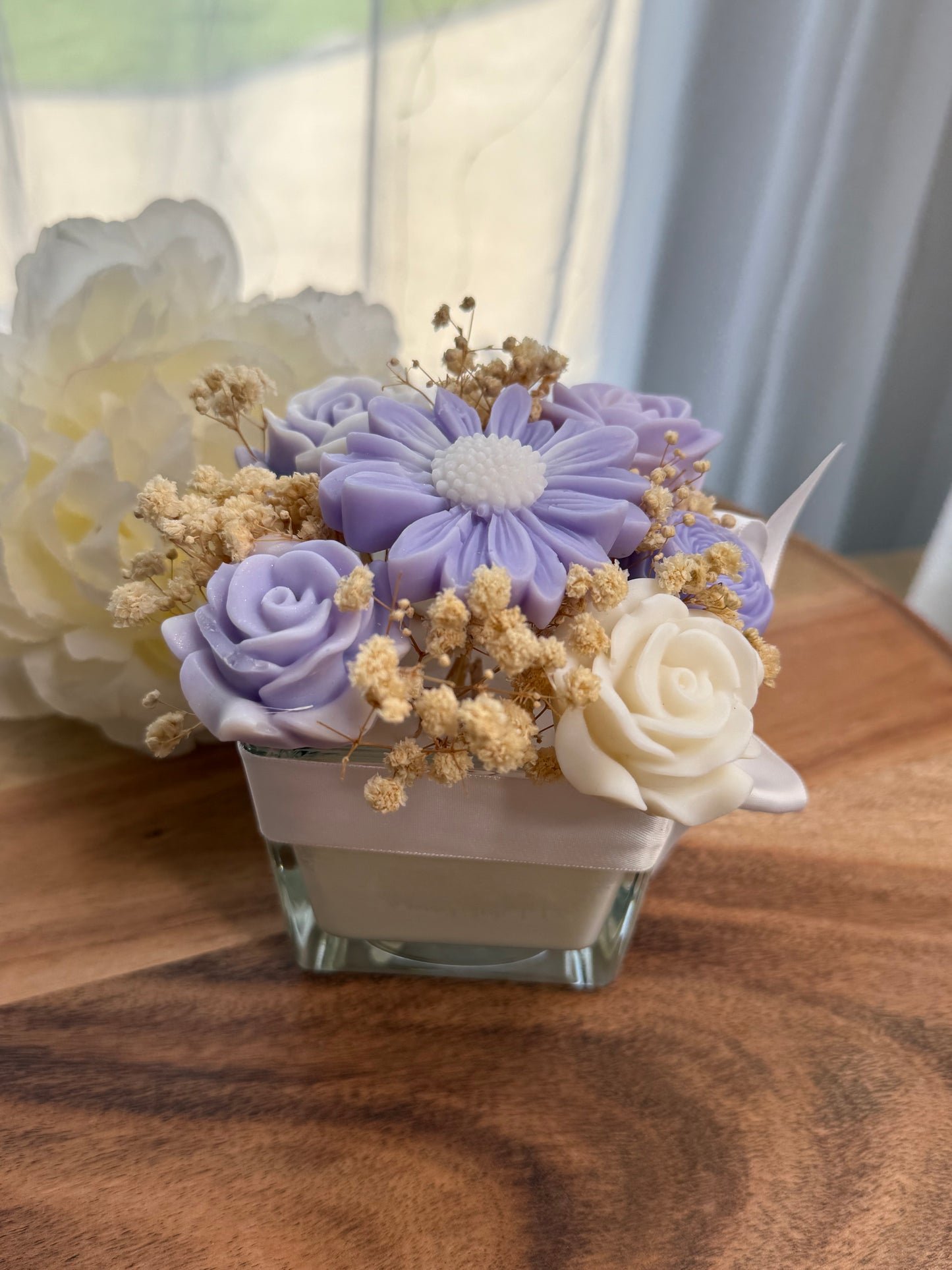 Bougie 2 en 1 Pastel - La Fusion Parfaite entre Élégance et Évasion