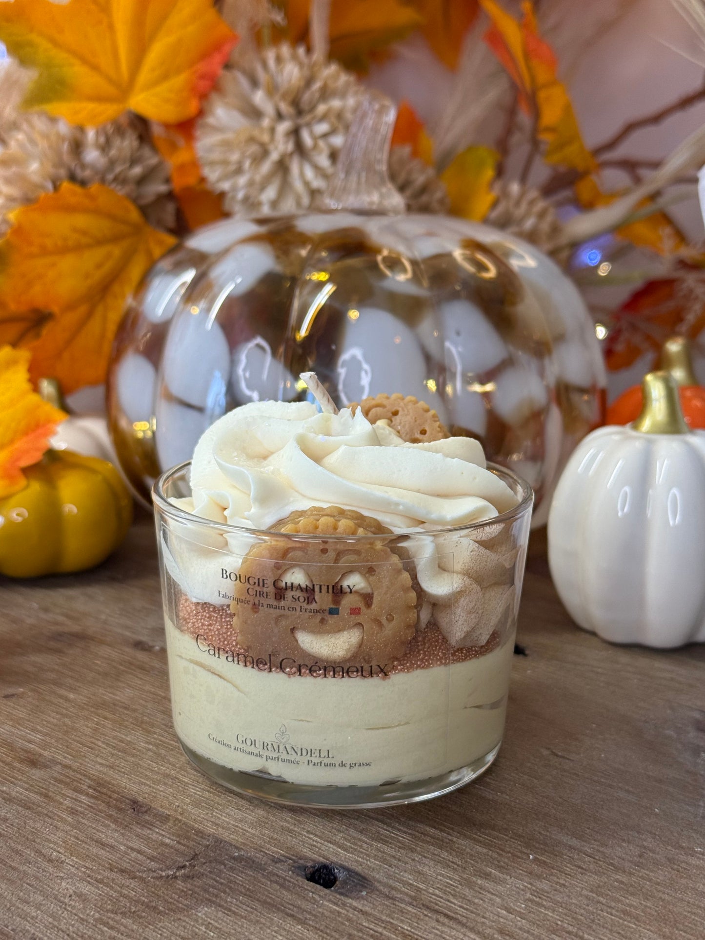 Bougie parfumée Caramel Crémeux