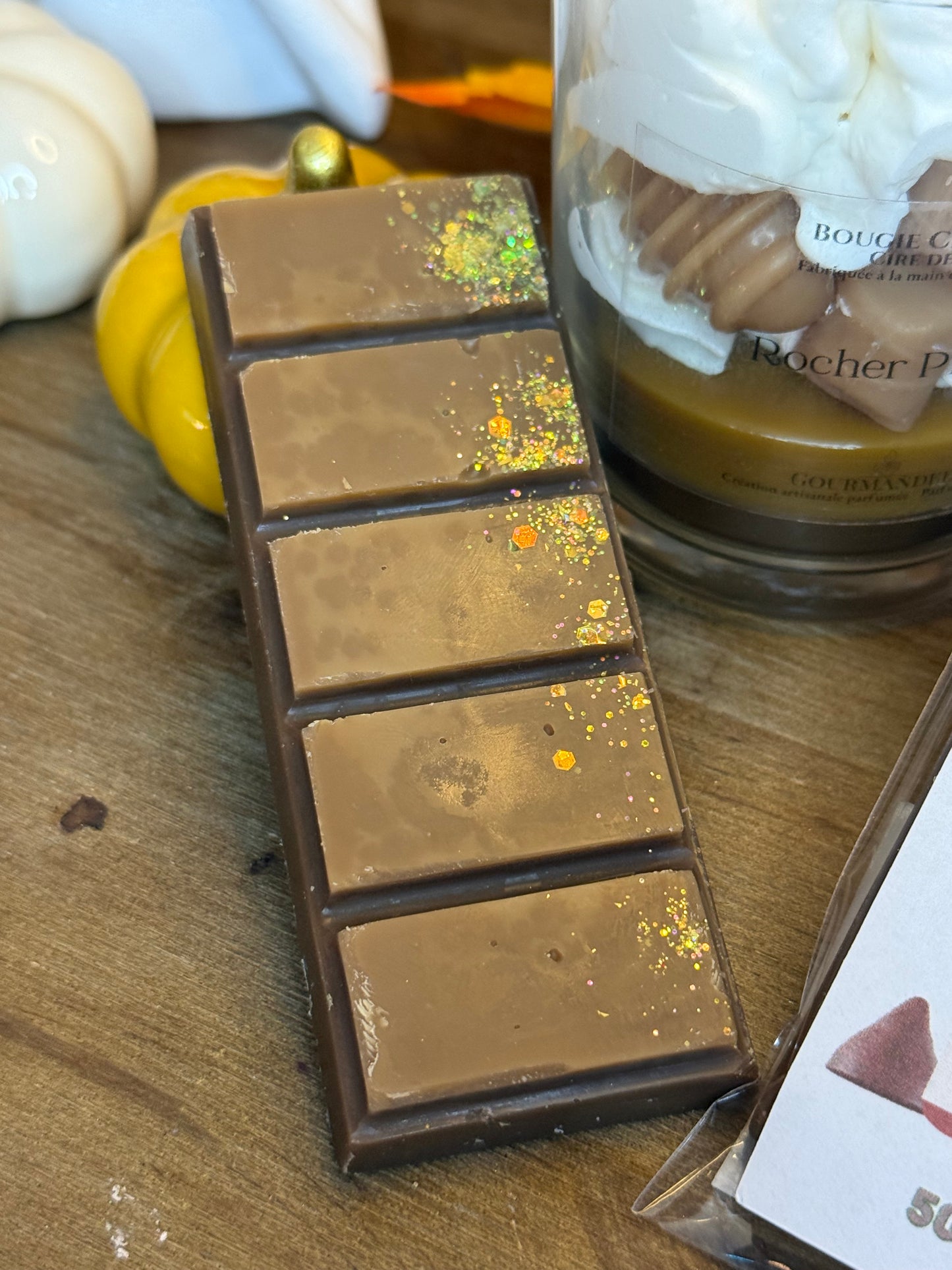 Tablette Fondante Parfumée 50 g – Rocher Praliné