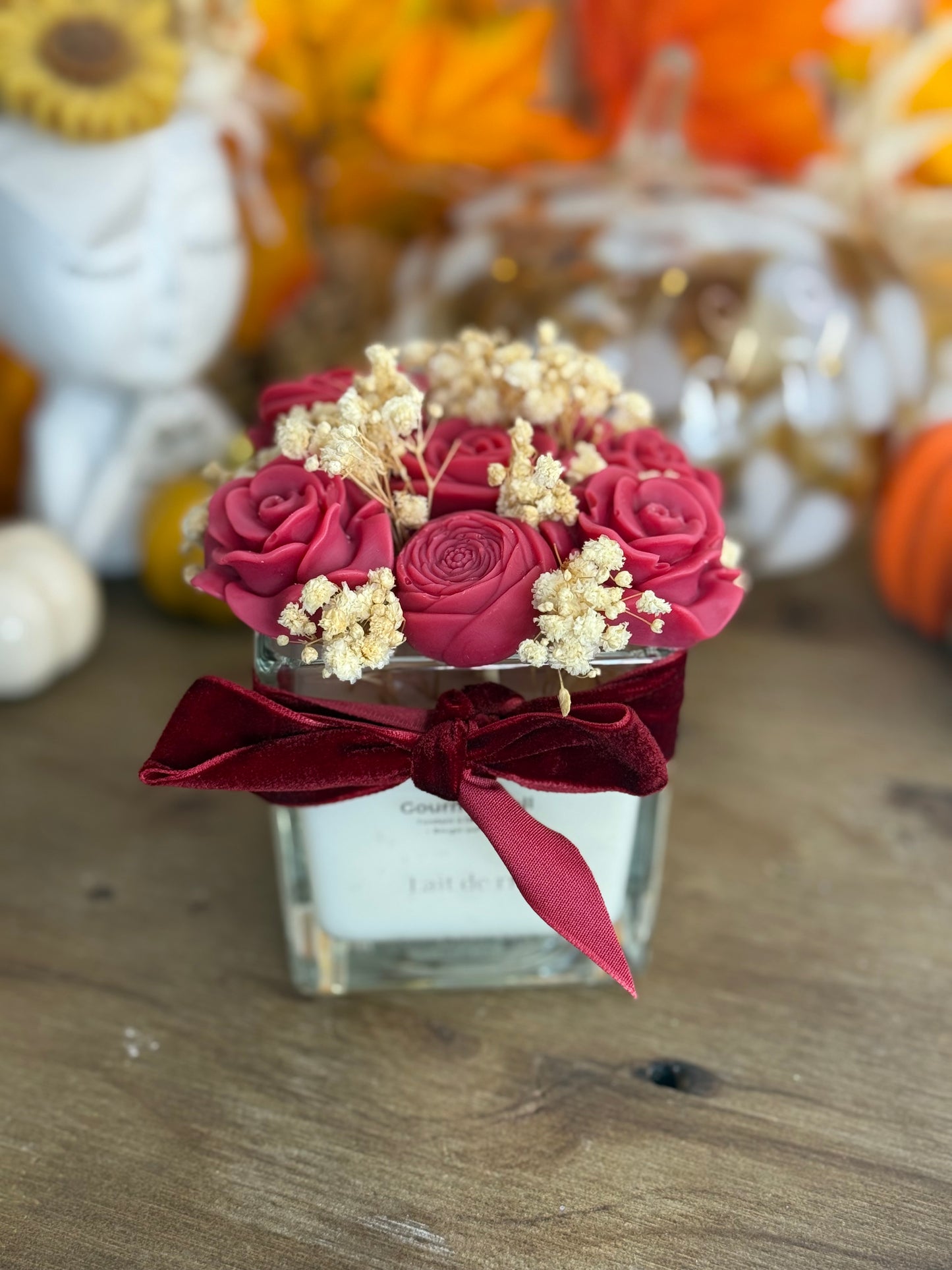 Bougie parfumée 2 en 1 Bouquet – 280 g