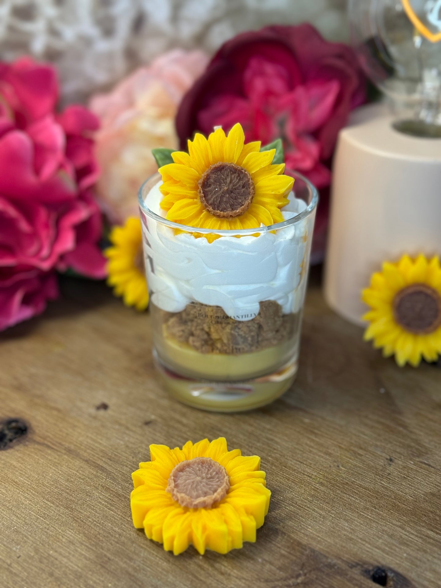Bougie parfumée Pêche – Cire de soja, parfum de Grasse