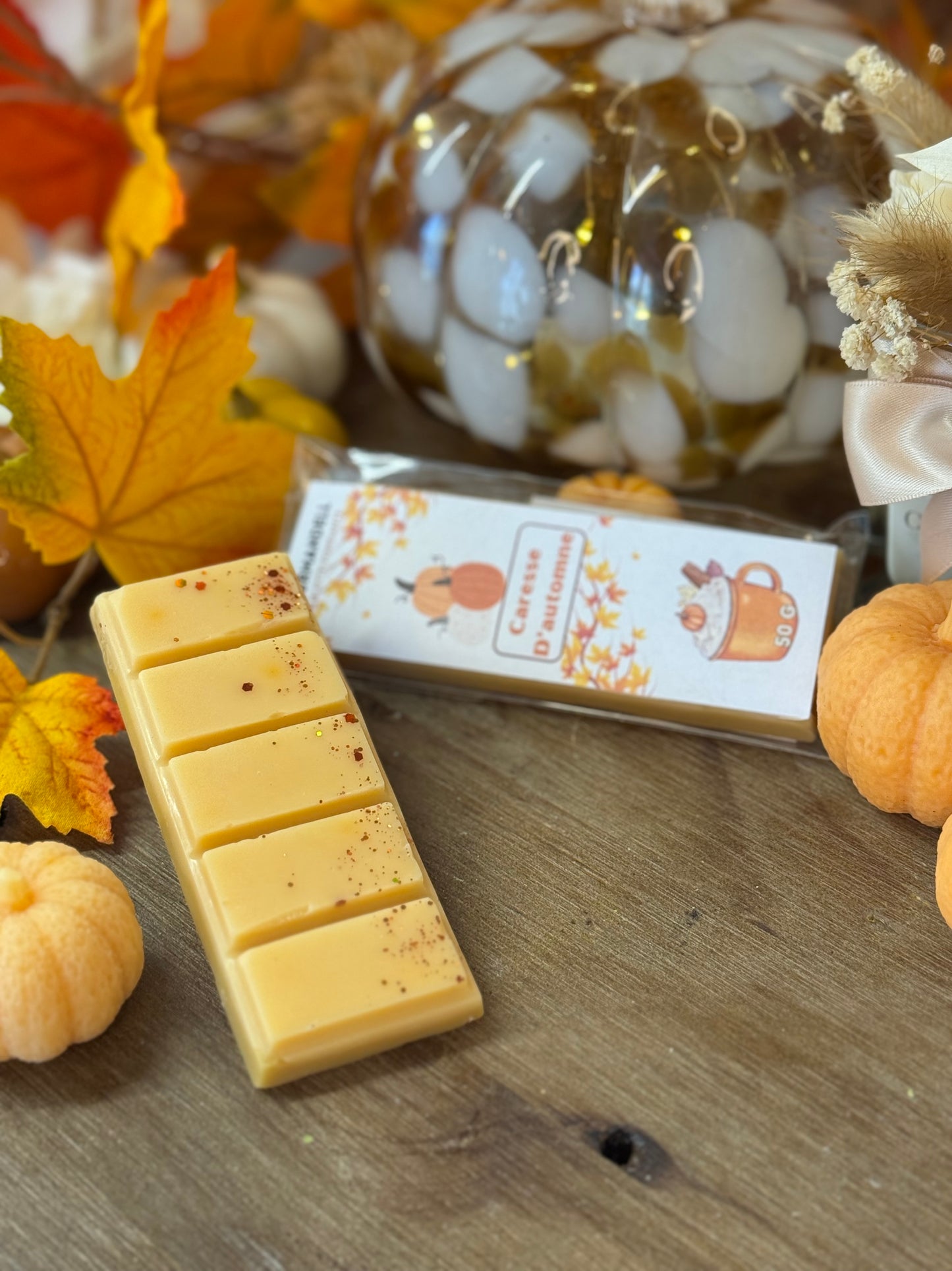 Tablette fondante parfumée Caresse d’Automne – 50 g