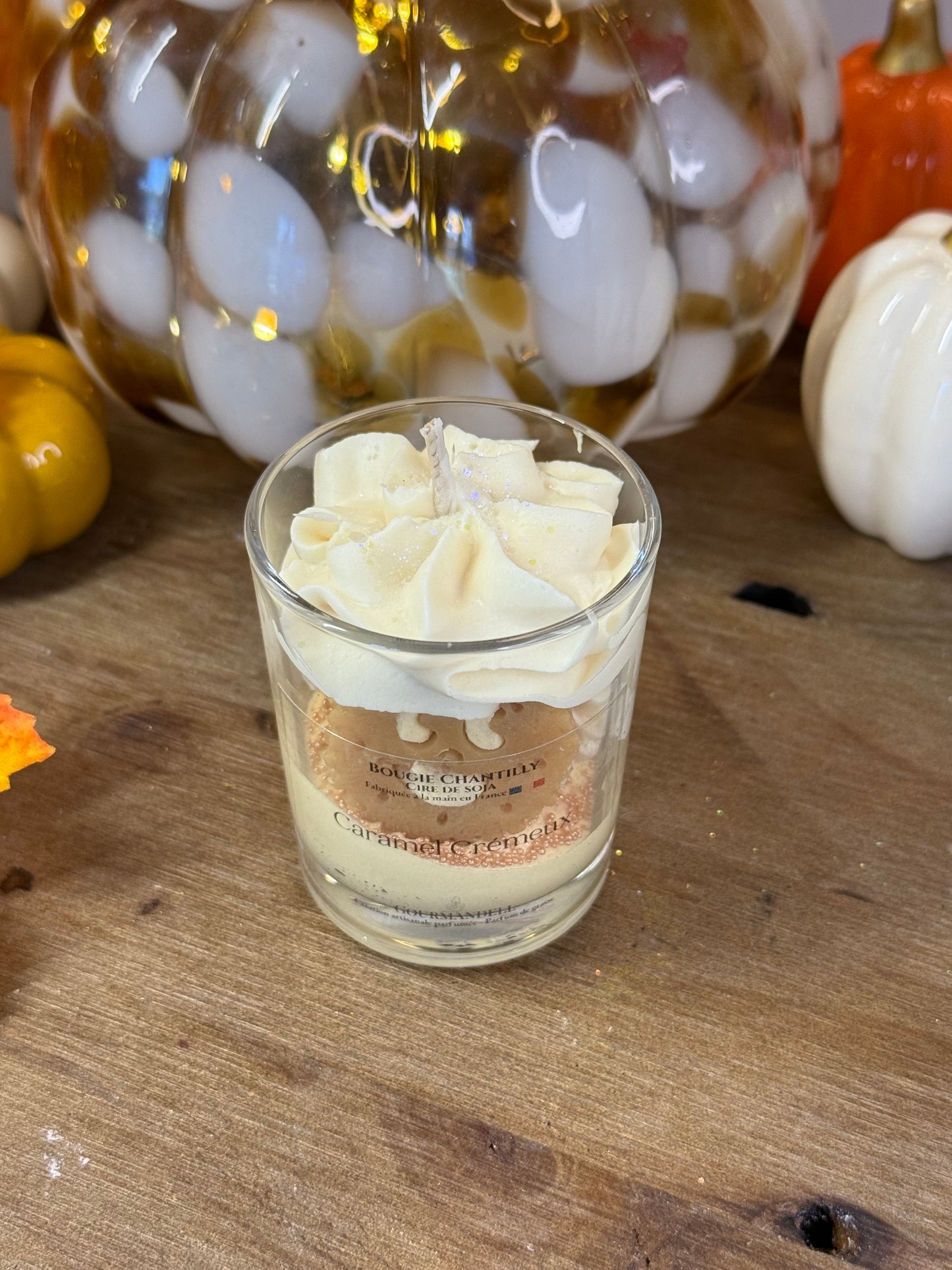 Bougie parfumée Caramel Crémeux