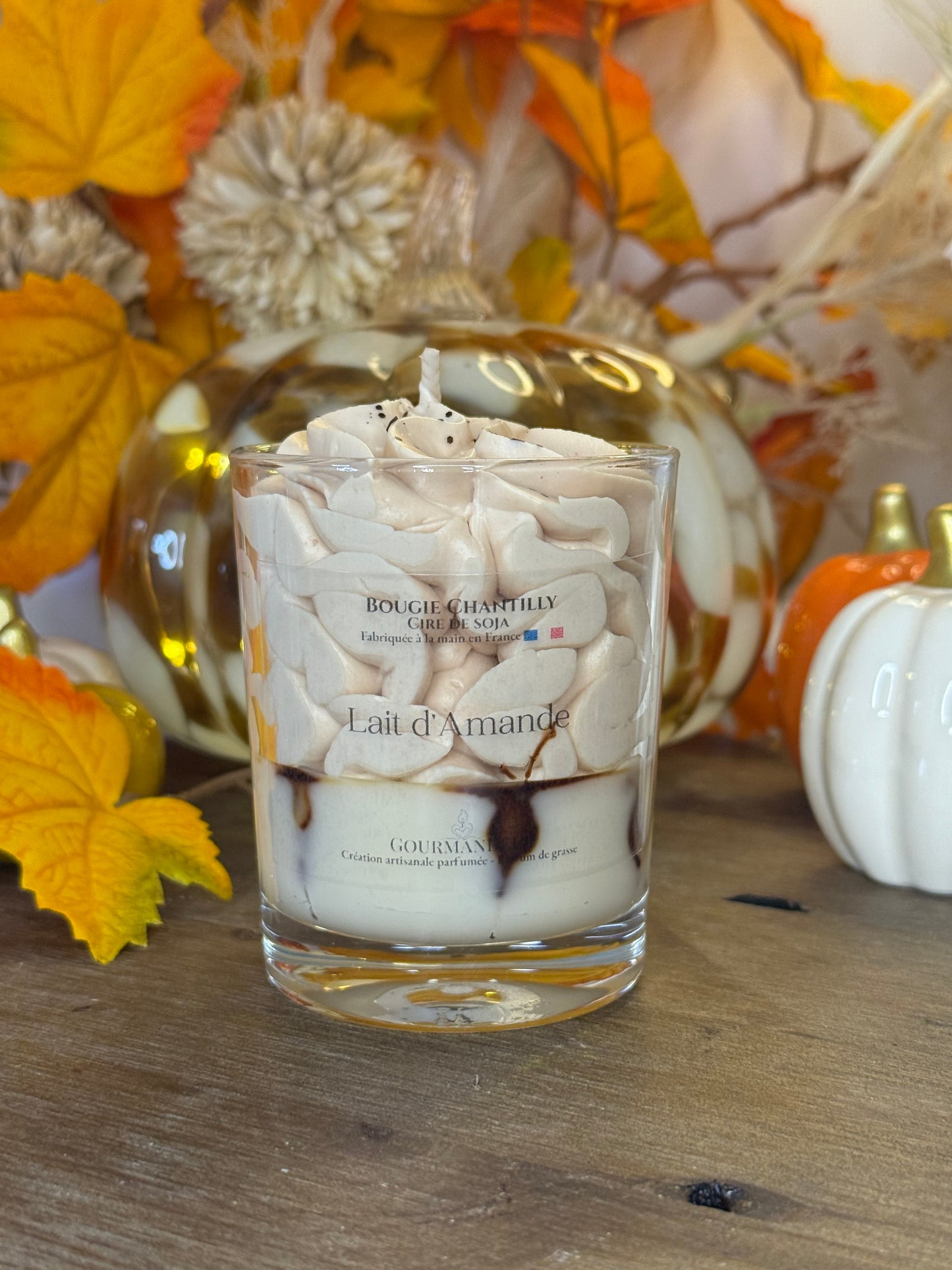 Bougie parfumée Lait d’Amande – Gourmandell