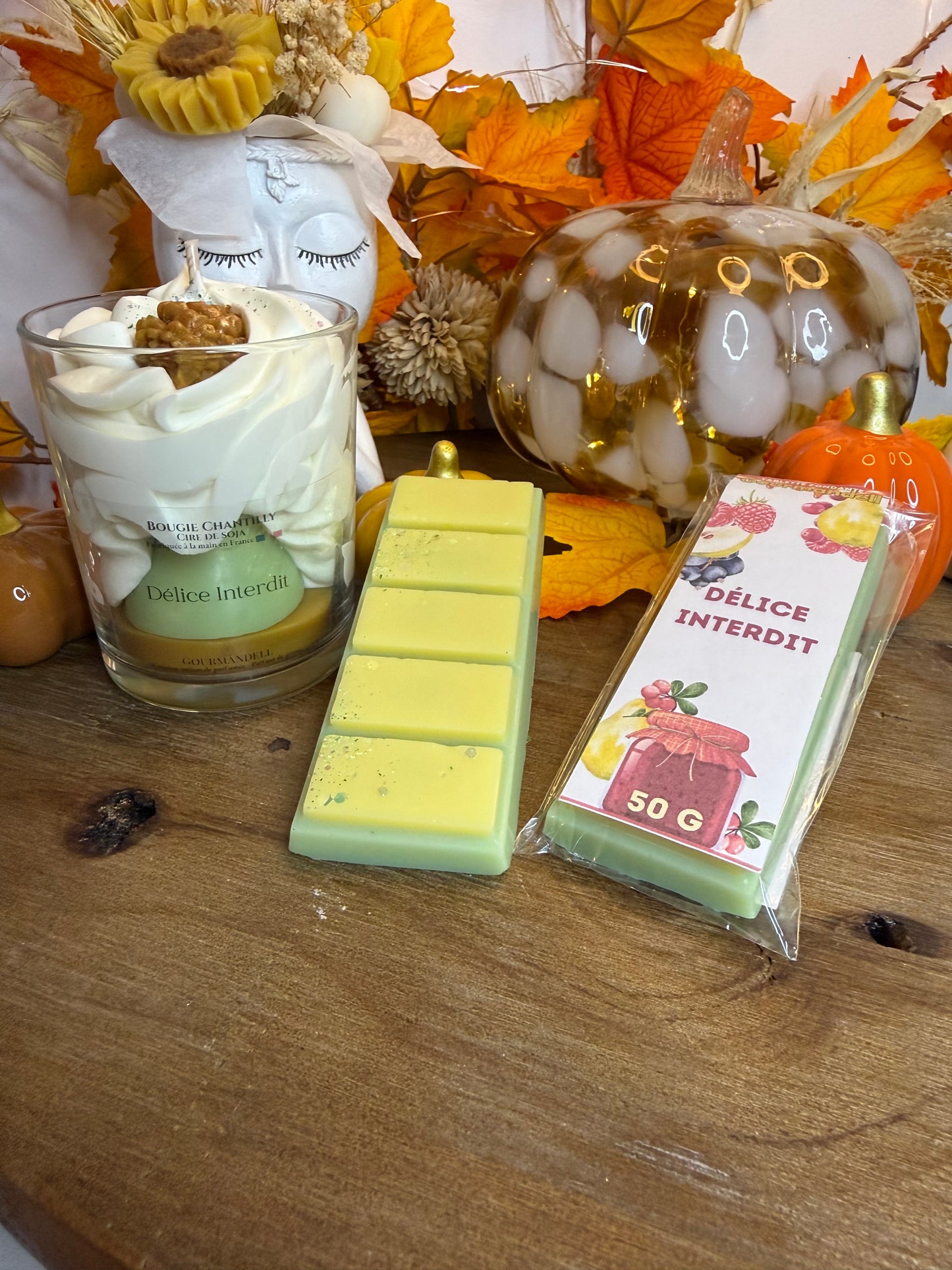 Tablette Fondante Parfumée 50 g – Délice Interdit
