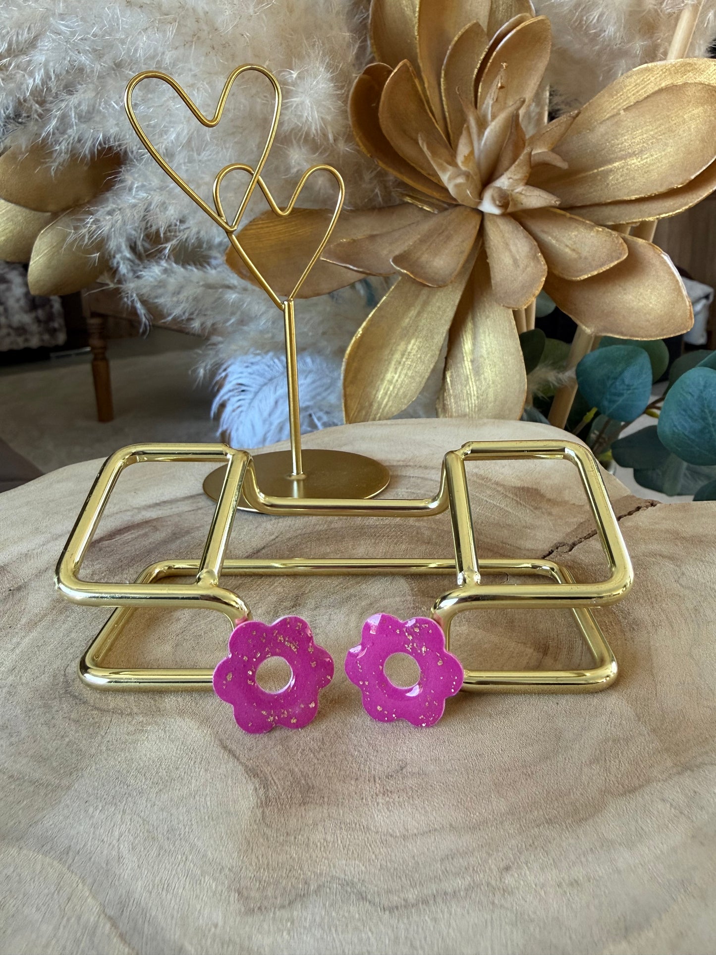 Pampilles Fuchsia Gold interchangeables