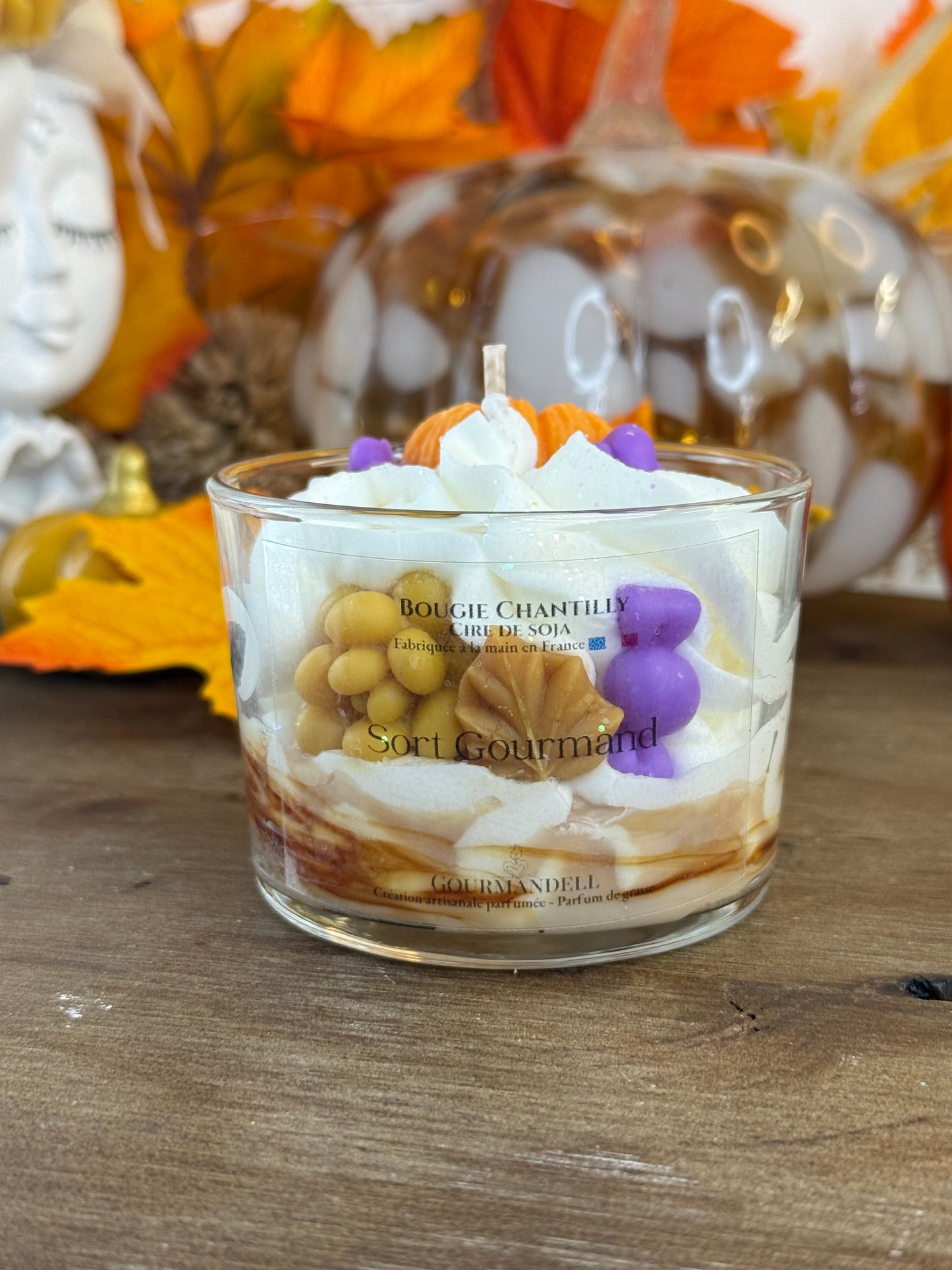 Bougie parfumée Sort gourmand – 170 g