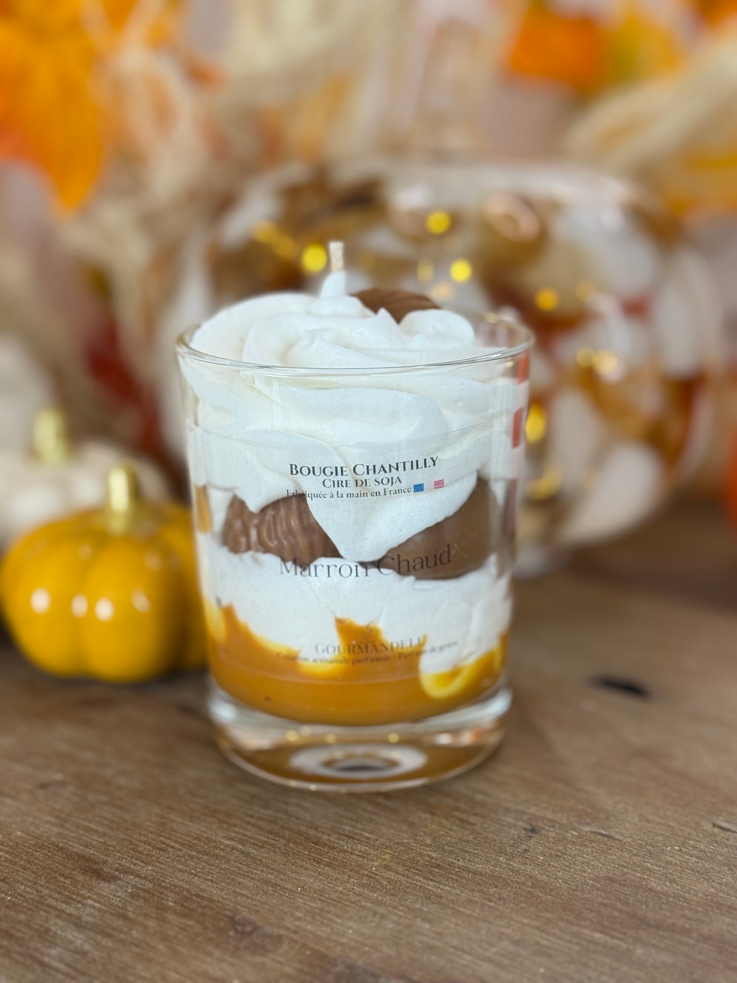 Bougie parfumée Marron Chaud – Édition éphémère