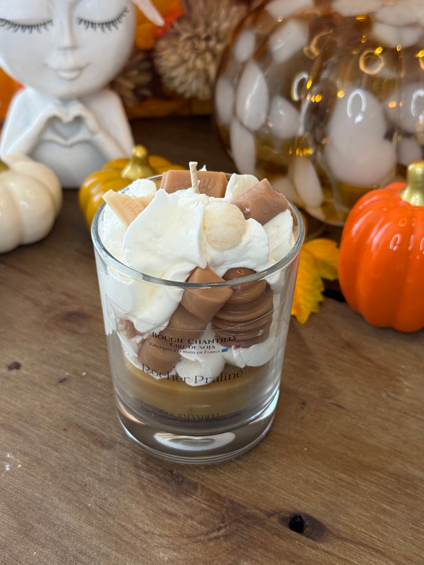 Bougie Rocher Praliner – Le Best-Seller des Gourmands