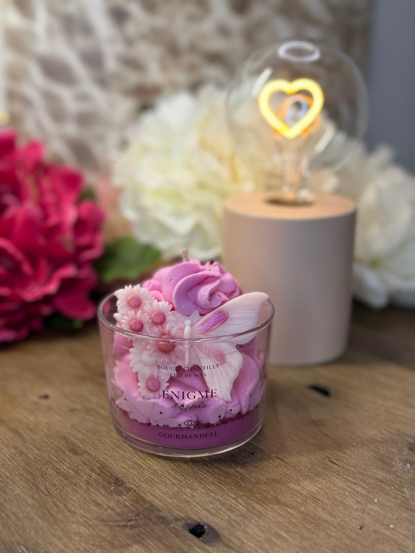 Bougie parfumée Énigme d’Ophélie – 170 g