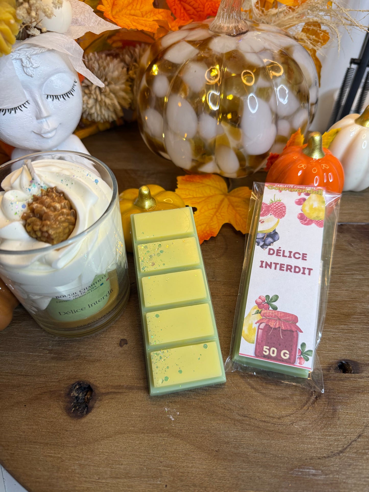 Tablette Fondante Parfumée 50 g – Délice Interdit