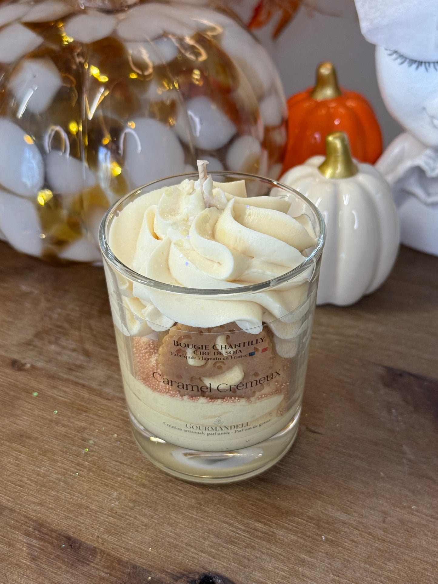Bougie parfumée Caramel Crémeux