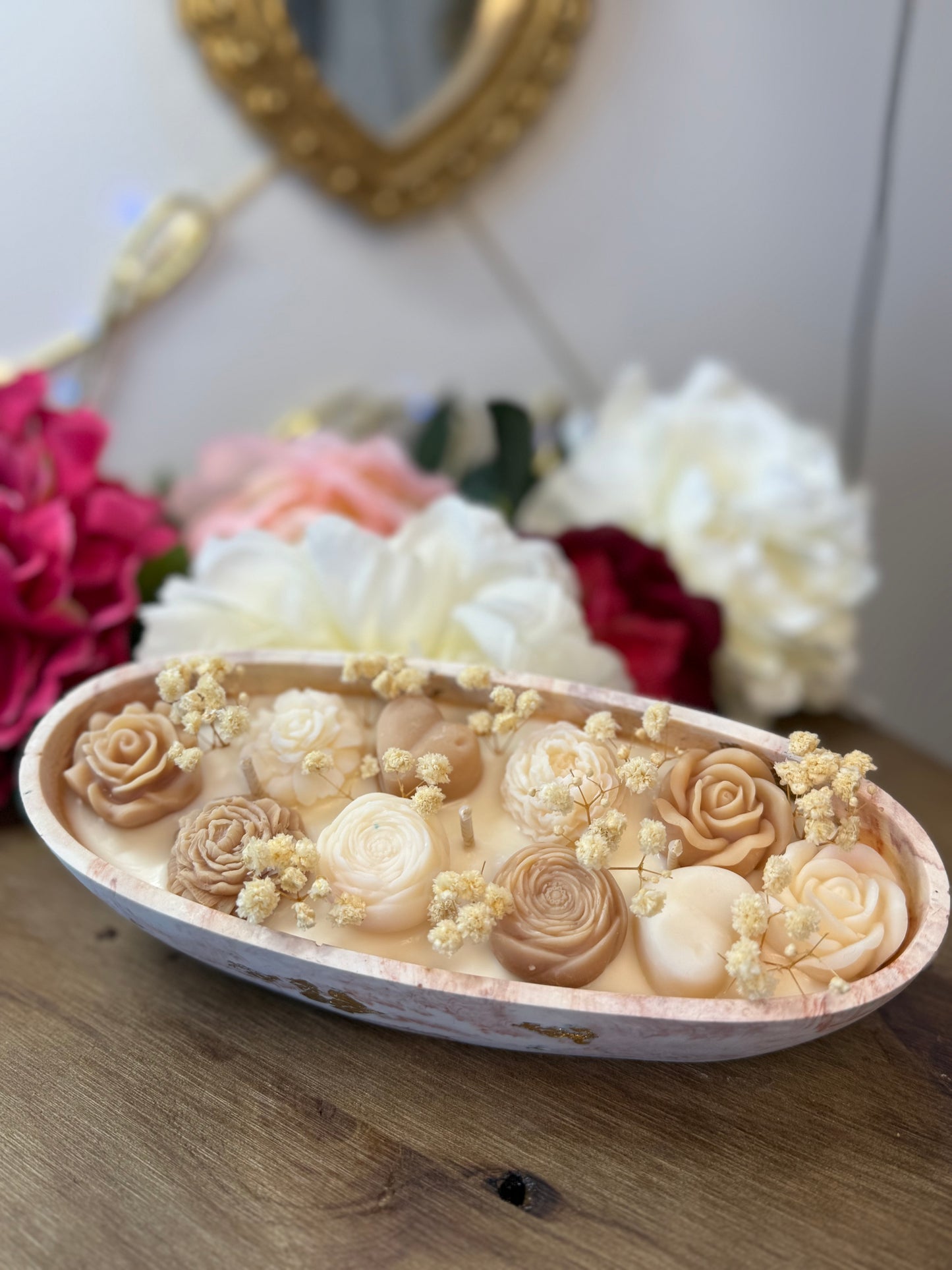 Bougie Éphémère Cerise Noire – Un Éclat d’Artisanat, une Émotion à Partager