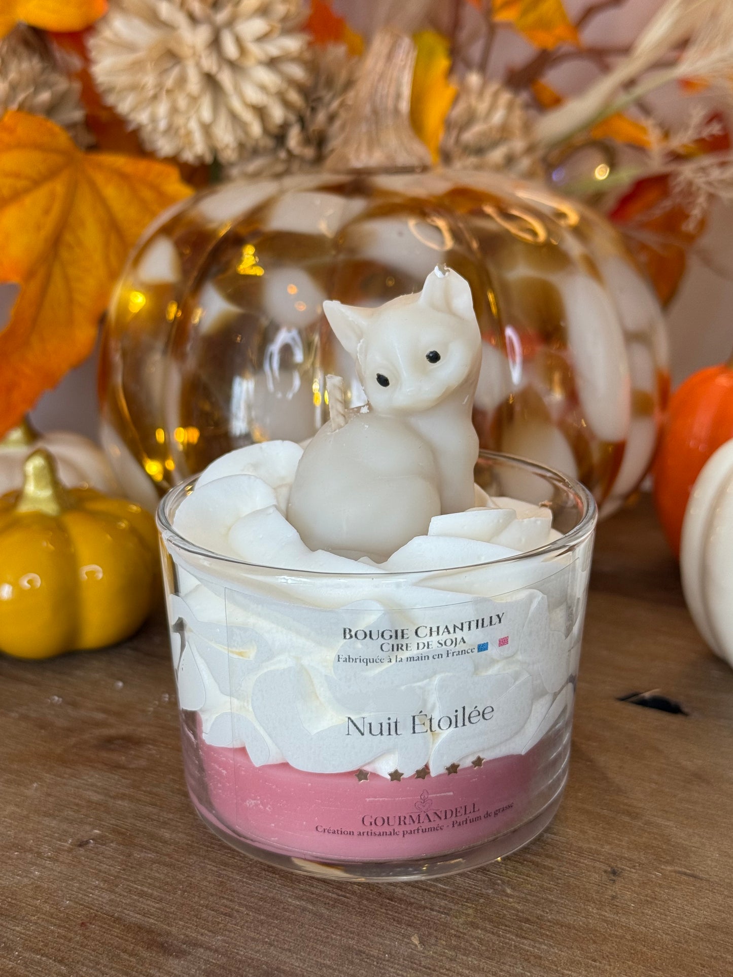 Bougie Chat Nuit Étoilée – 140 g ou 170 g
