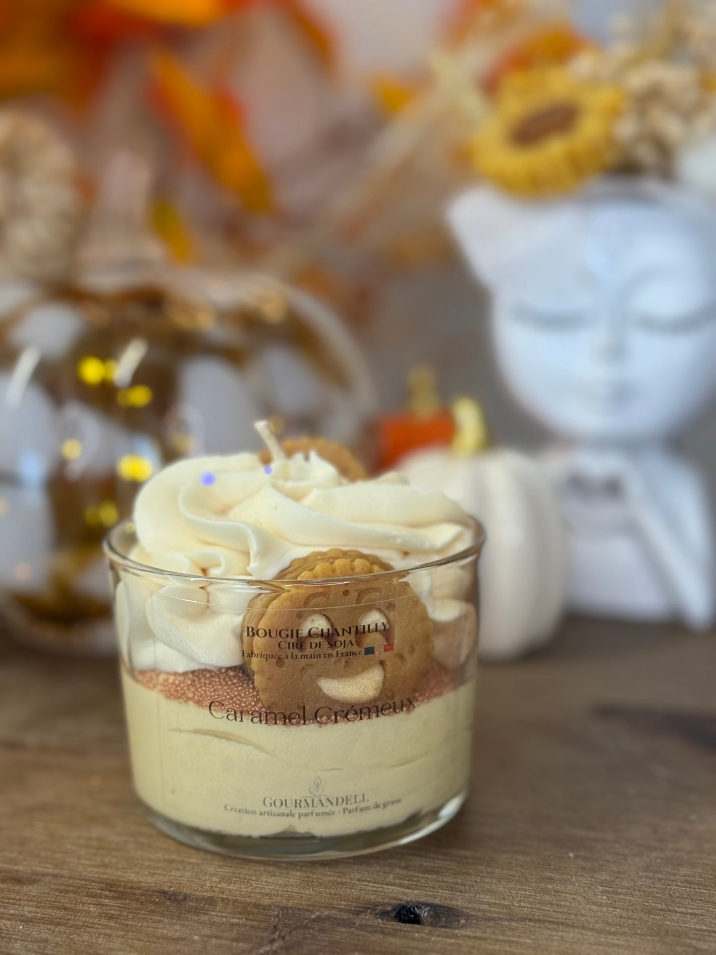Bougie parfumée Caramel Crémeux