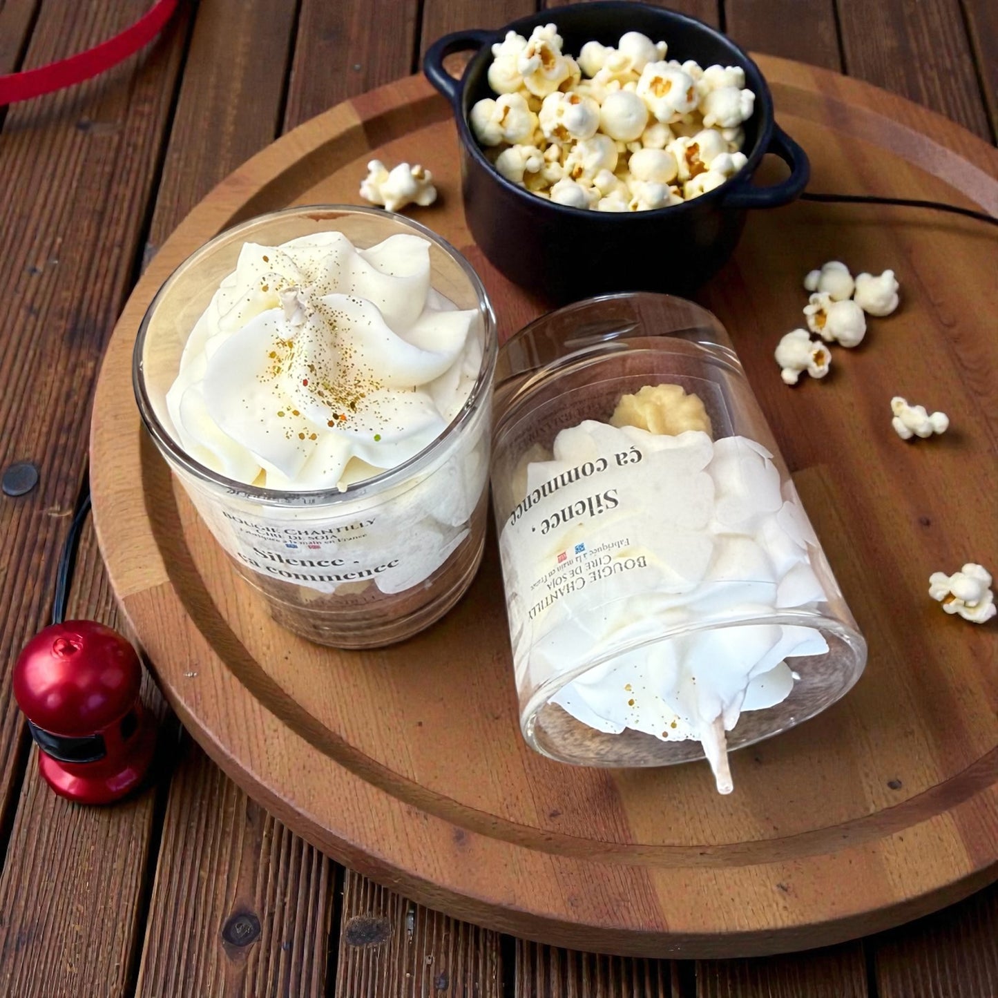 🍿 Bougie parfumée – Silence, ça commence