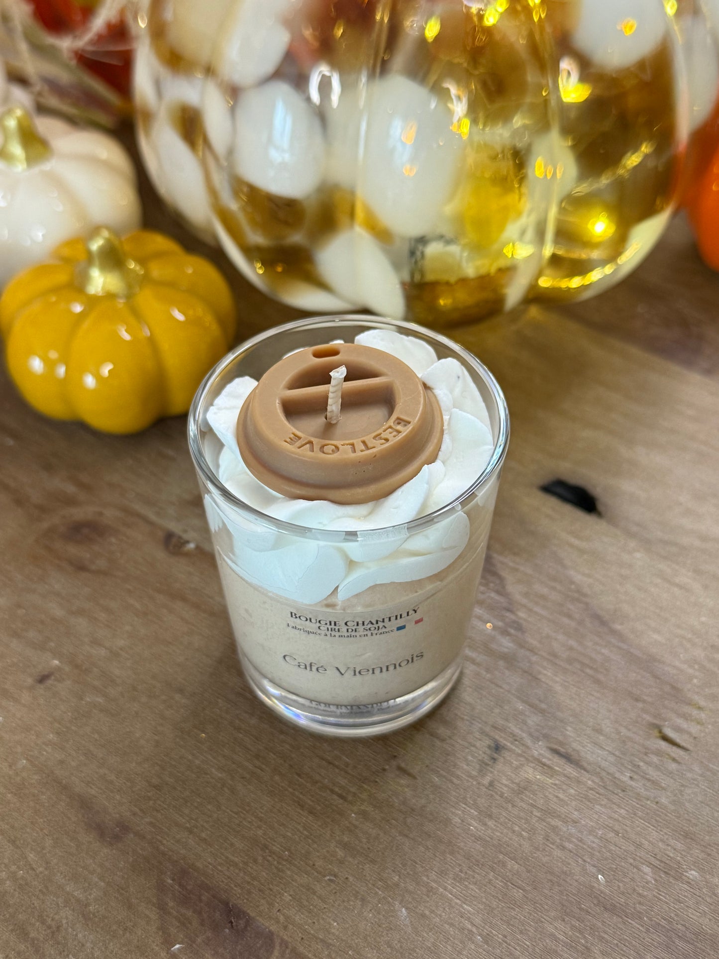 Bougie parfum Café Viennois – Ambiance cosy et gourmande
