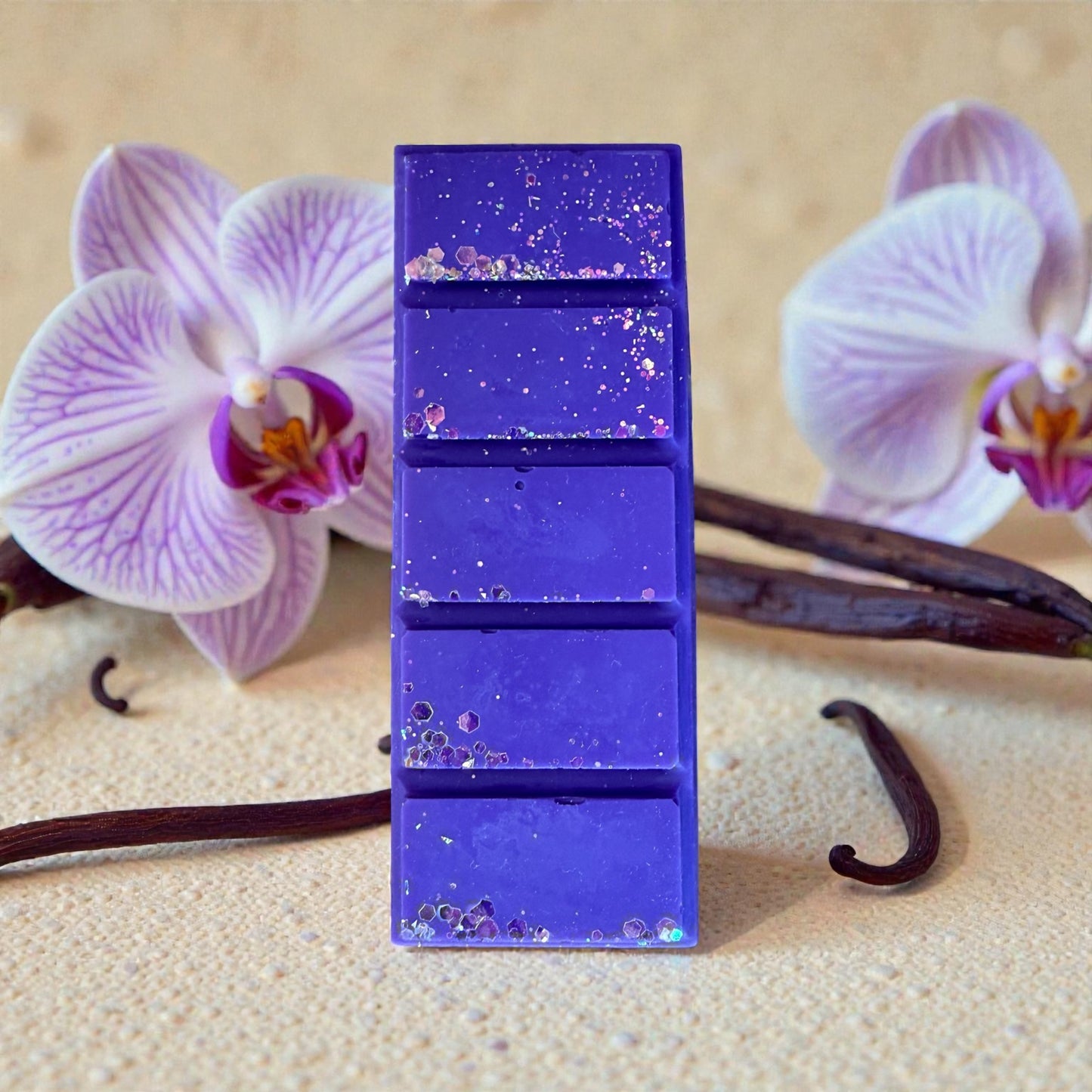 Tablette Fondante Parfumée 50g – Orchid & Vanilla