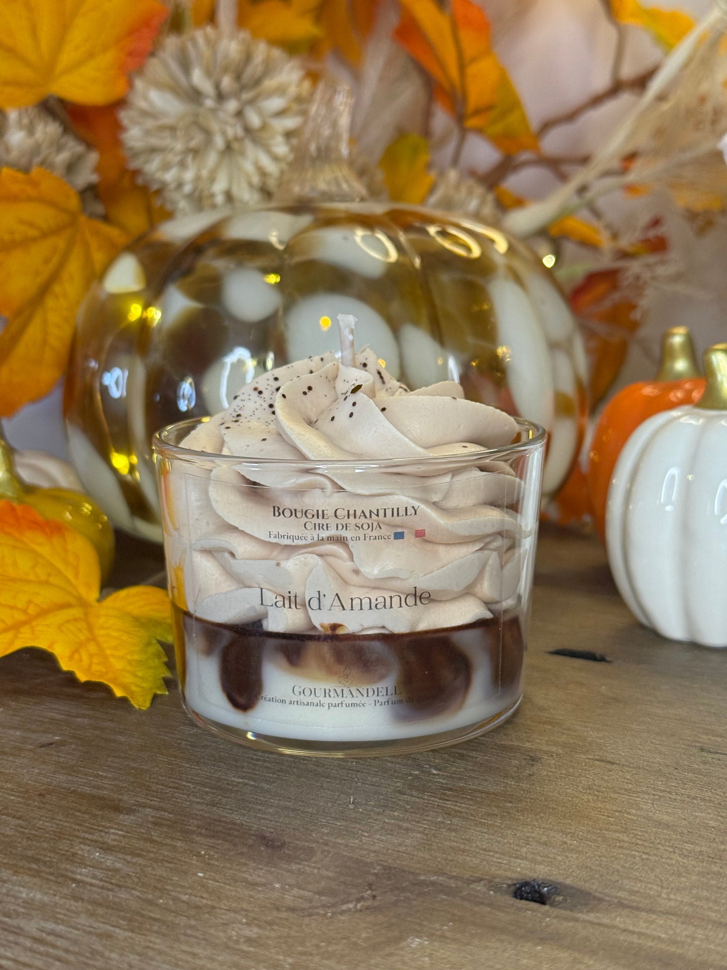 Bougie parfumée Lait d’Amande – Gourmandell
