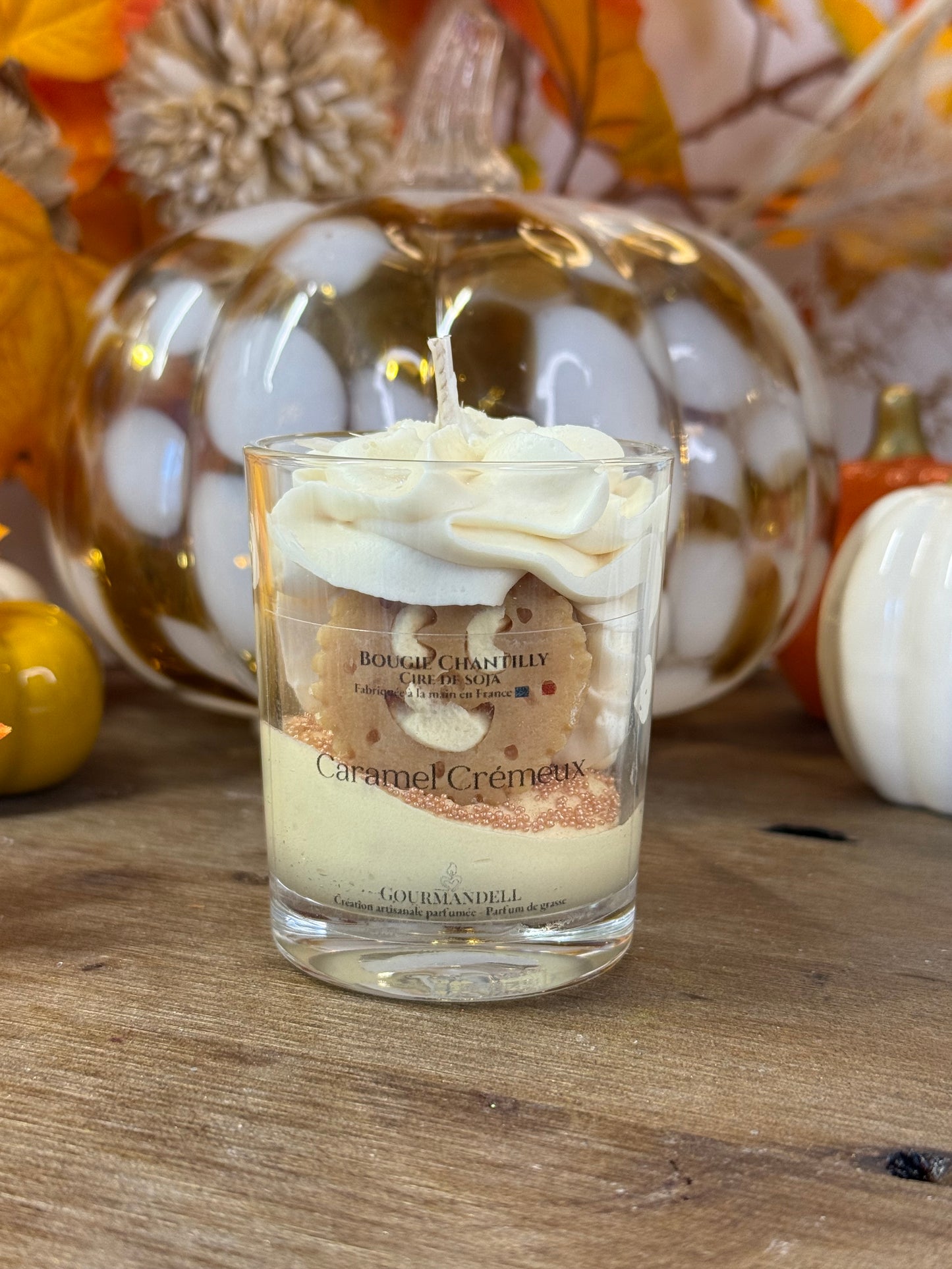 Bougie parfumée Caramel Crémeux