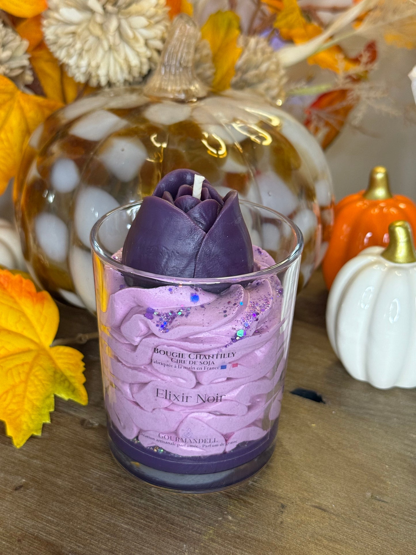 Bougie Elixir Noir – Édition Limitée (190 g)