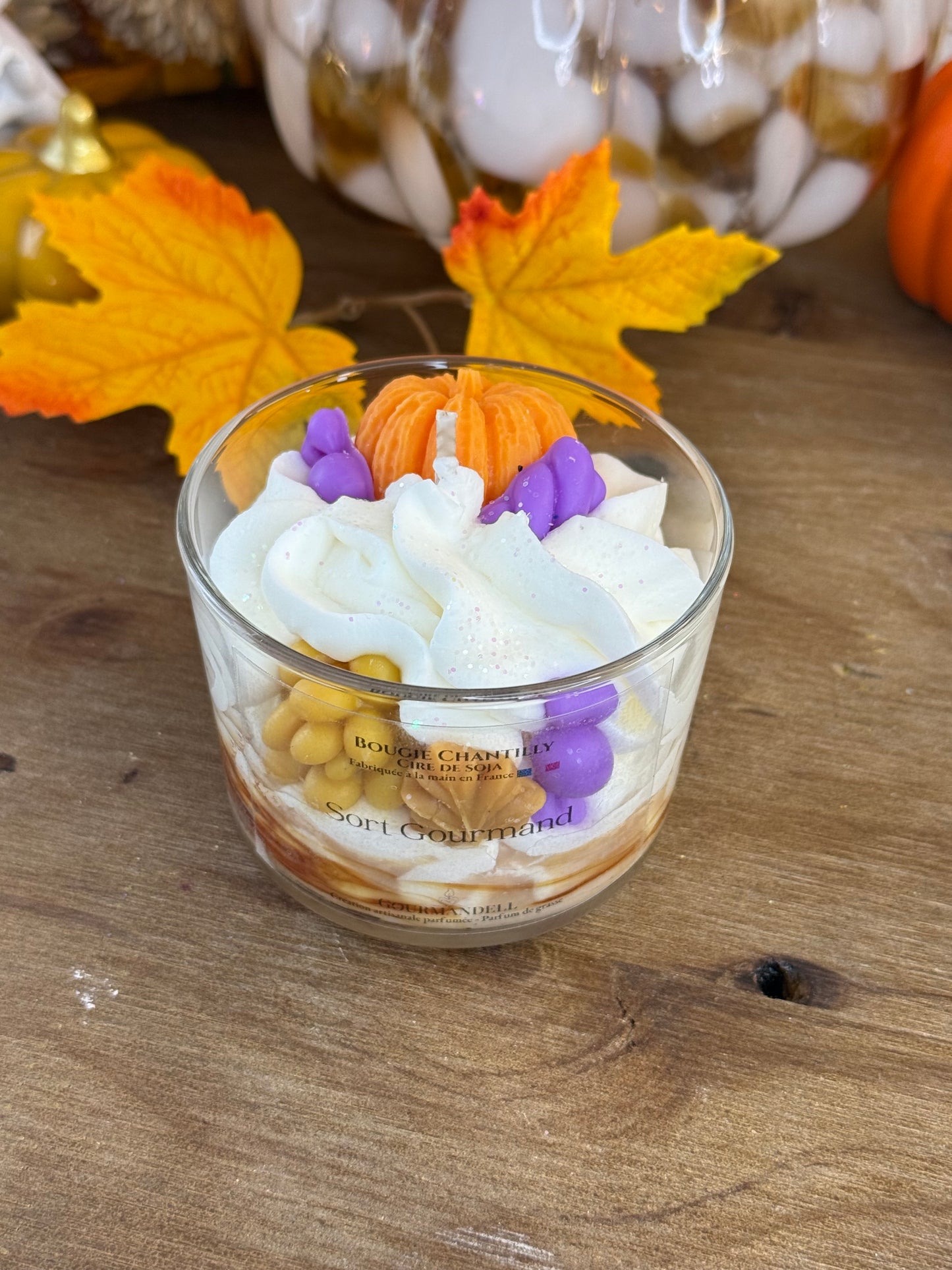 Bougie parfumée Sort gourmand – 170 g