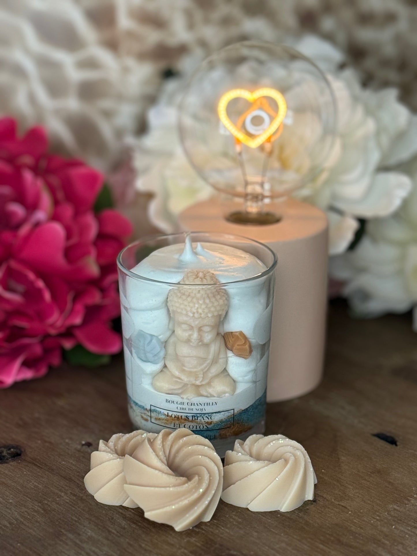 Fondant parfumé Lotus blanc & coton – 18 g