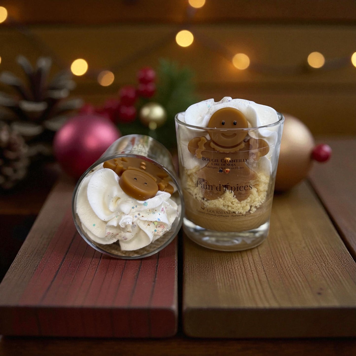 Bougie parfumée Pain d’Épices — Édition de Noël 🎅✨
