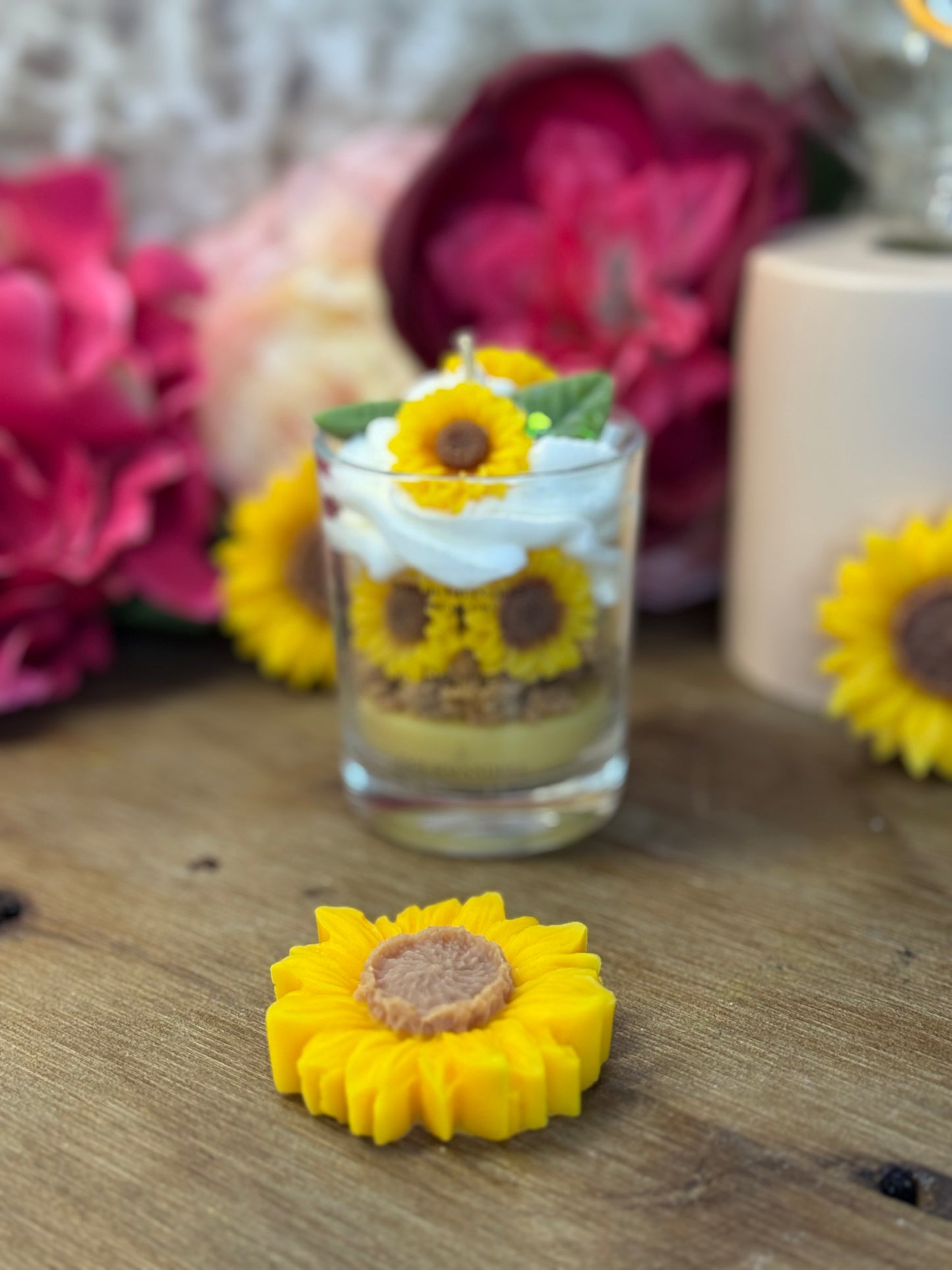 Bougie parfumée Pêche – Cire de soja, parfum de Grasse
