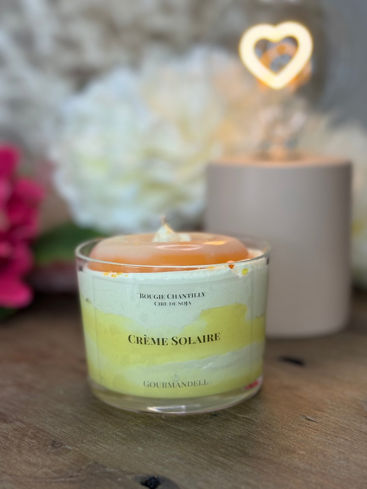 Bougie Chantilly Crème Solaire – Parfum d’Été en Édition Limitée