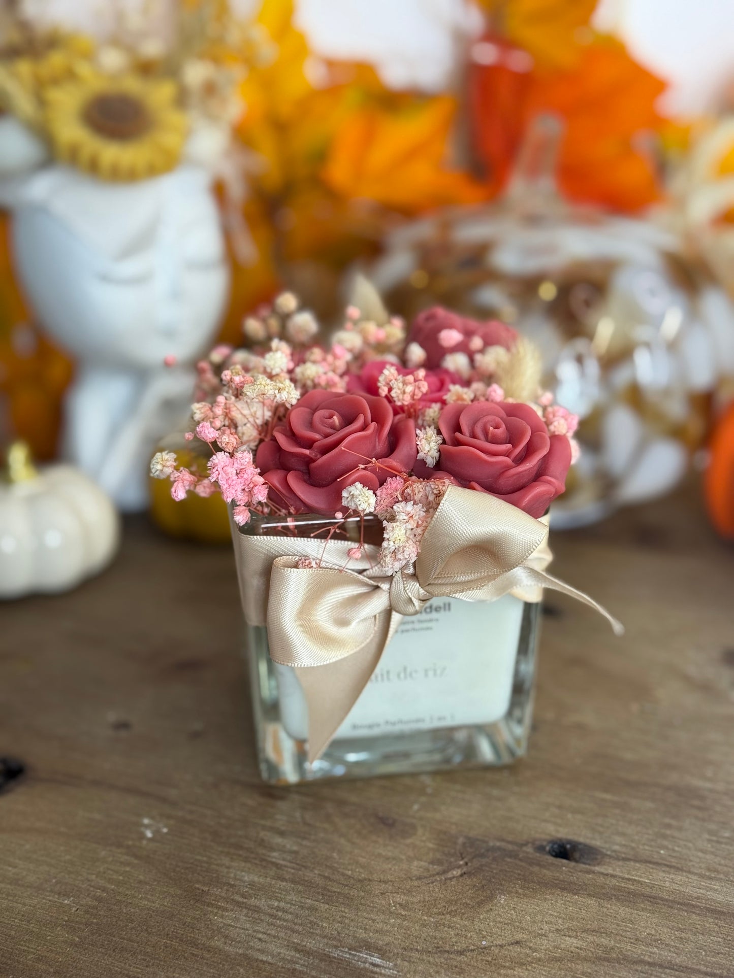 Bougie parfumée 2 en 1 Bouquet – 280 g