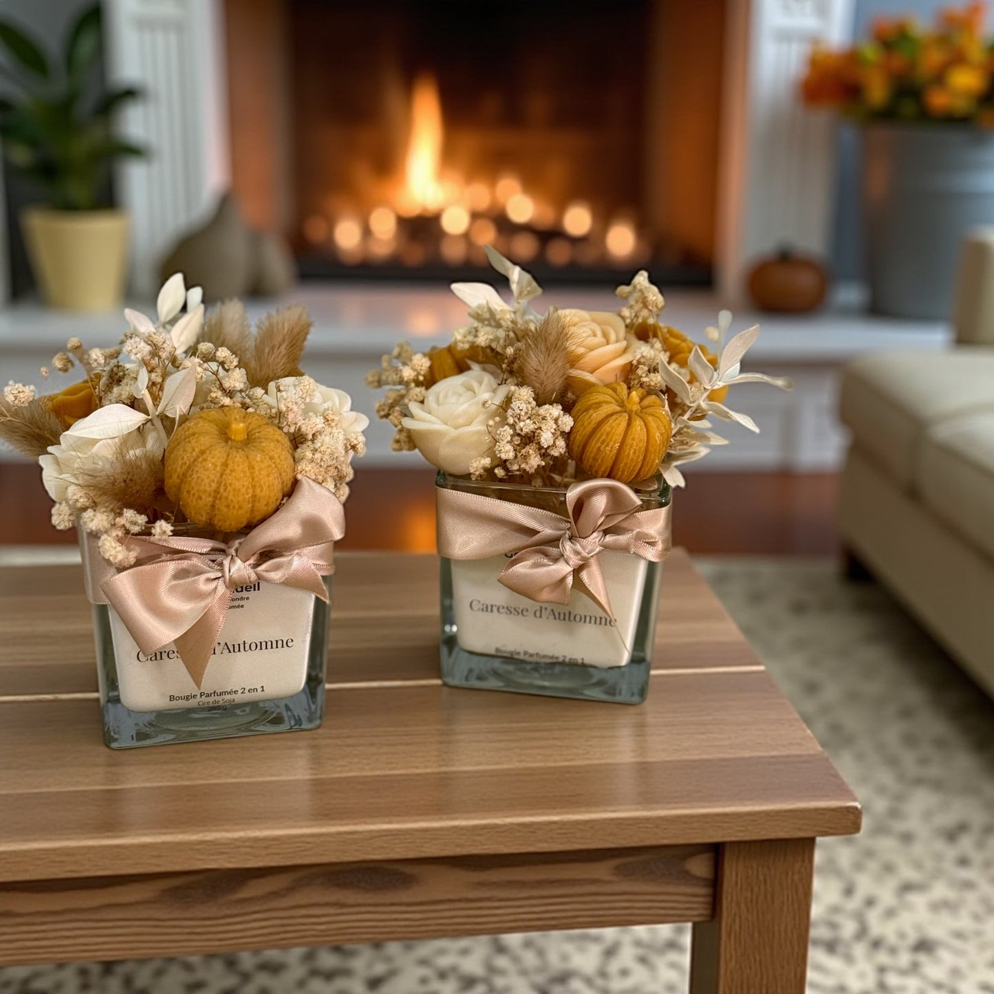 Bougie 2 en 1 Caresse d’Automne – Modèle Unique