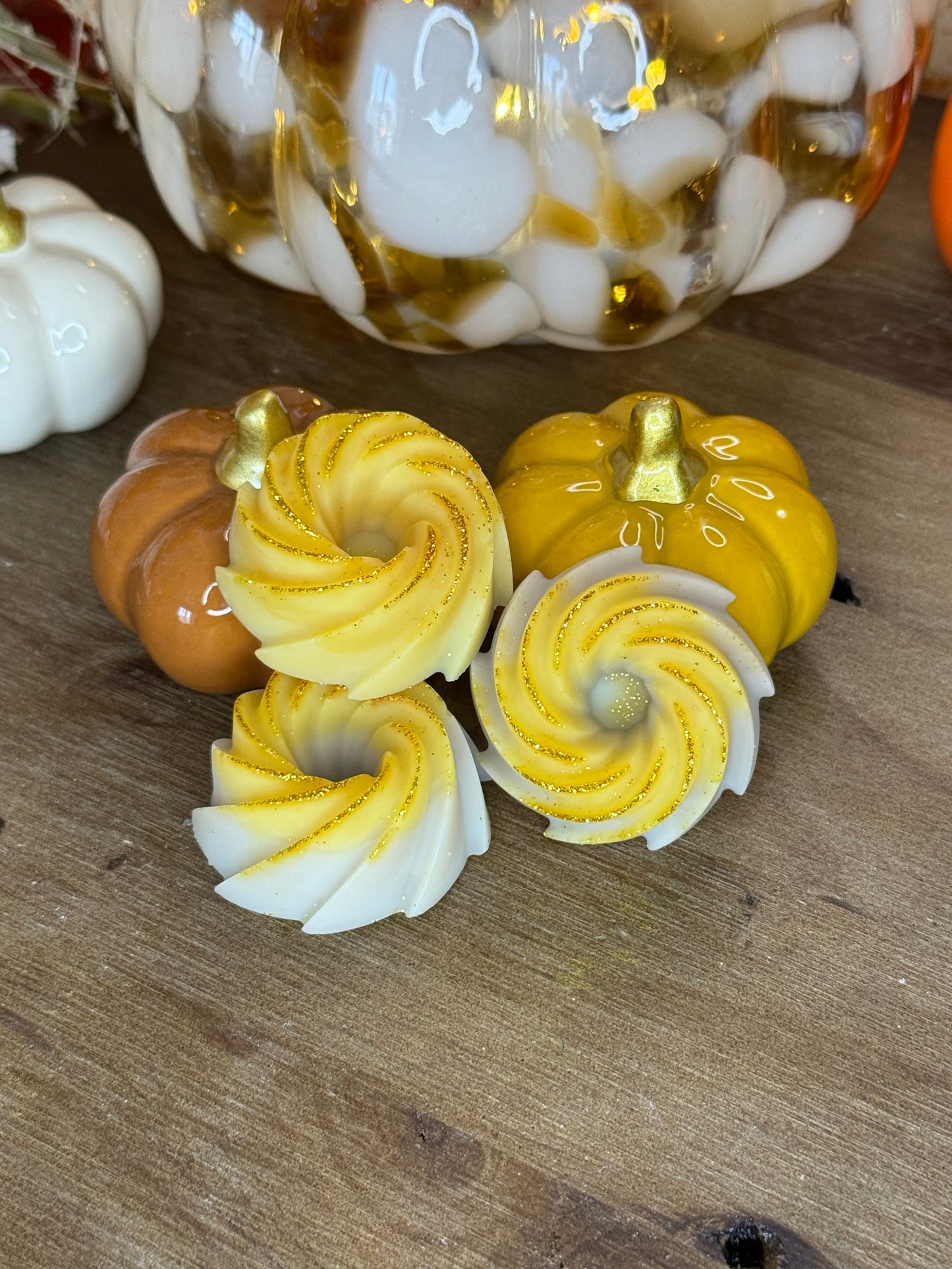Fondants parfumés Noix & Miel – Cire d’olive & parfum de Grasse
