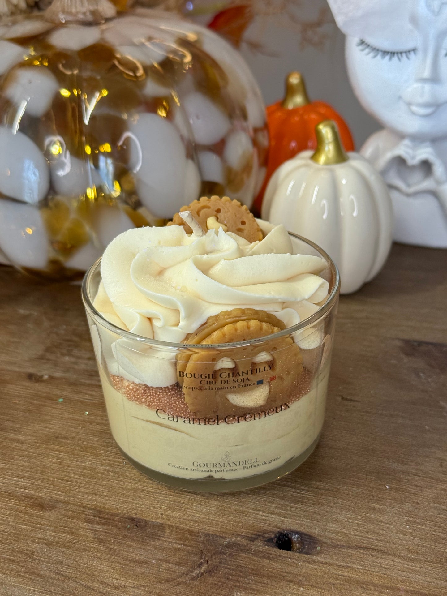 Bougie parfumée Caramel Crémeux