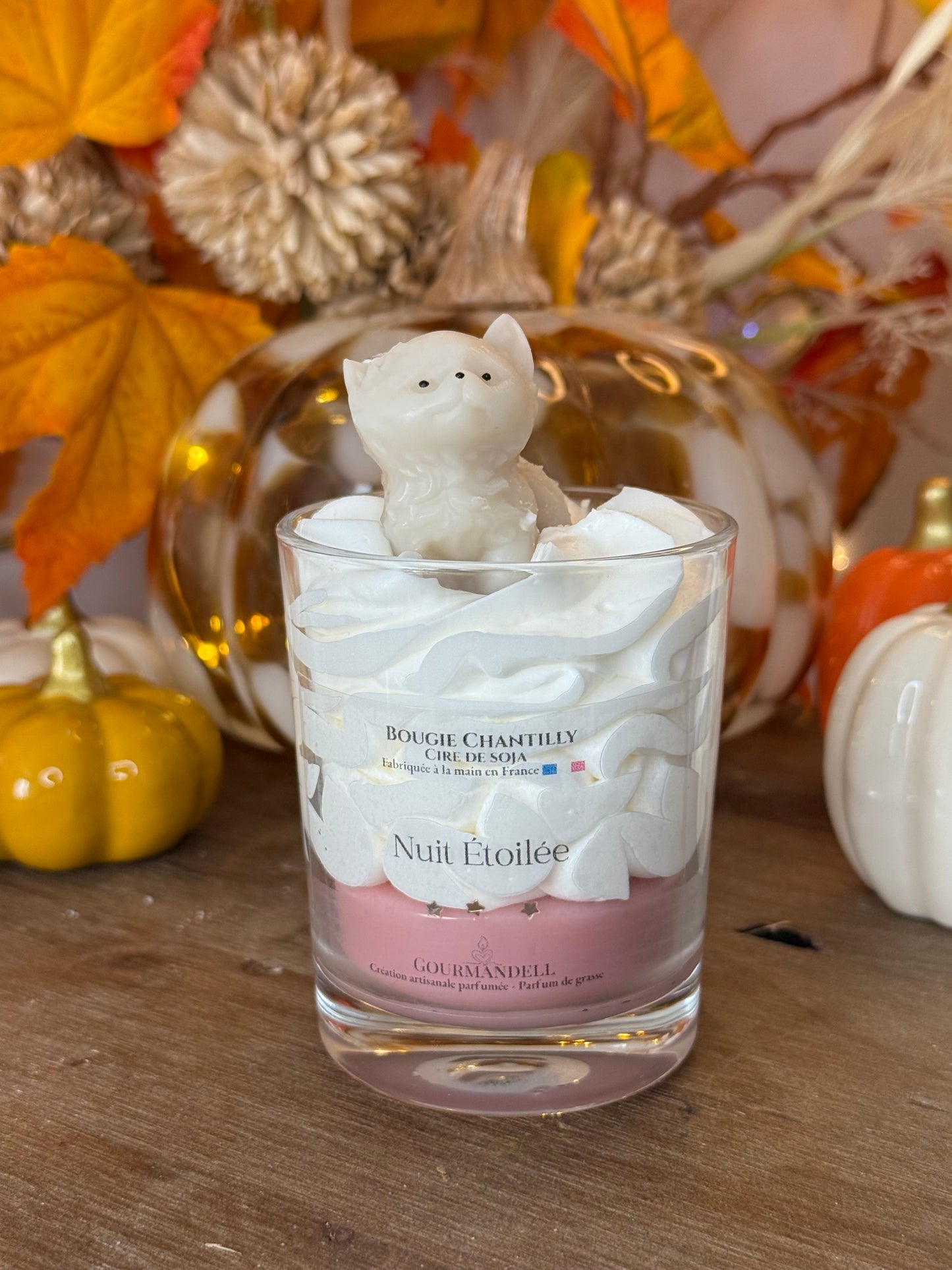 Bougie Chat Nuit Étoilée – 140 g ou 170 g