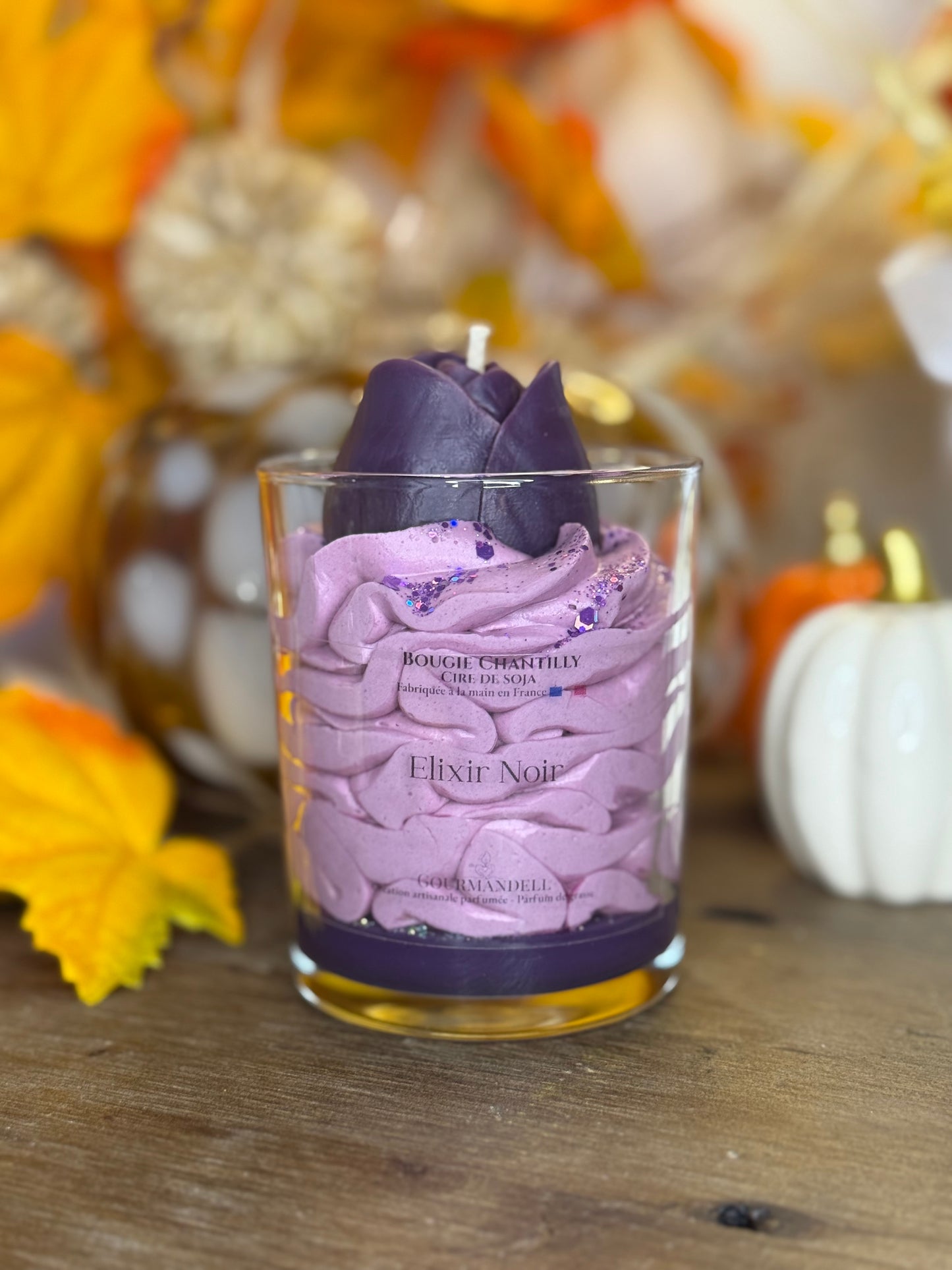 Bougie Elixir Noir – Édition Limitée (190 g)