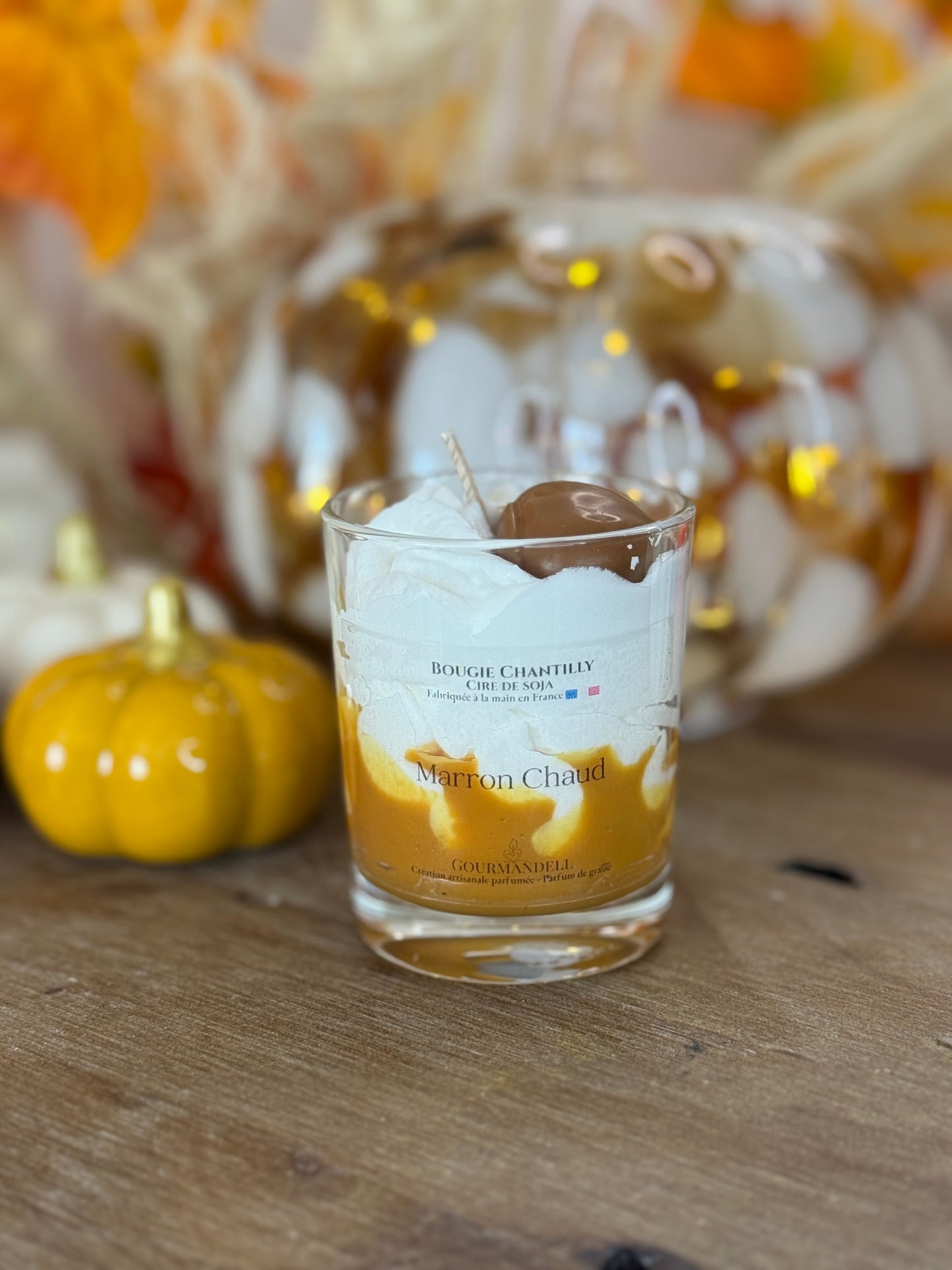 Bougie parfumée Marron Chaud – Édition éphémère