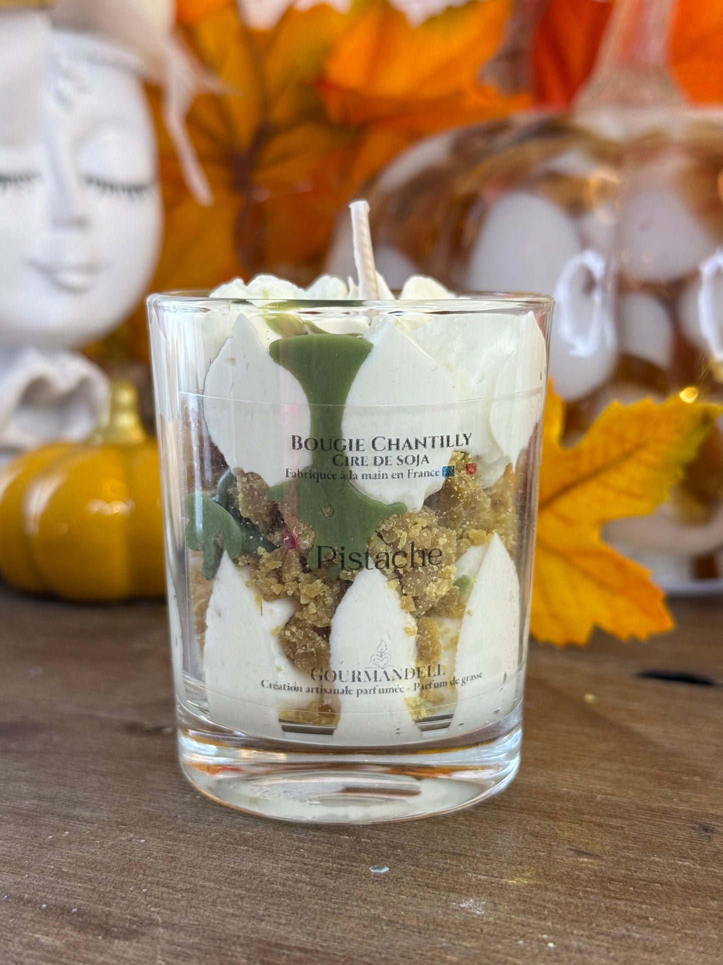 Bougie parfum Pistache