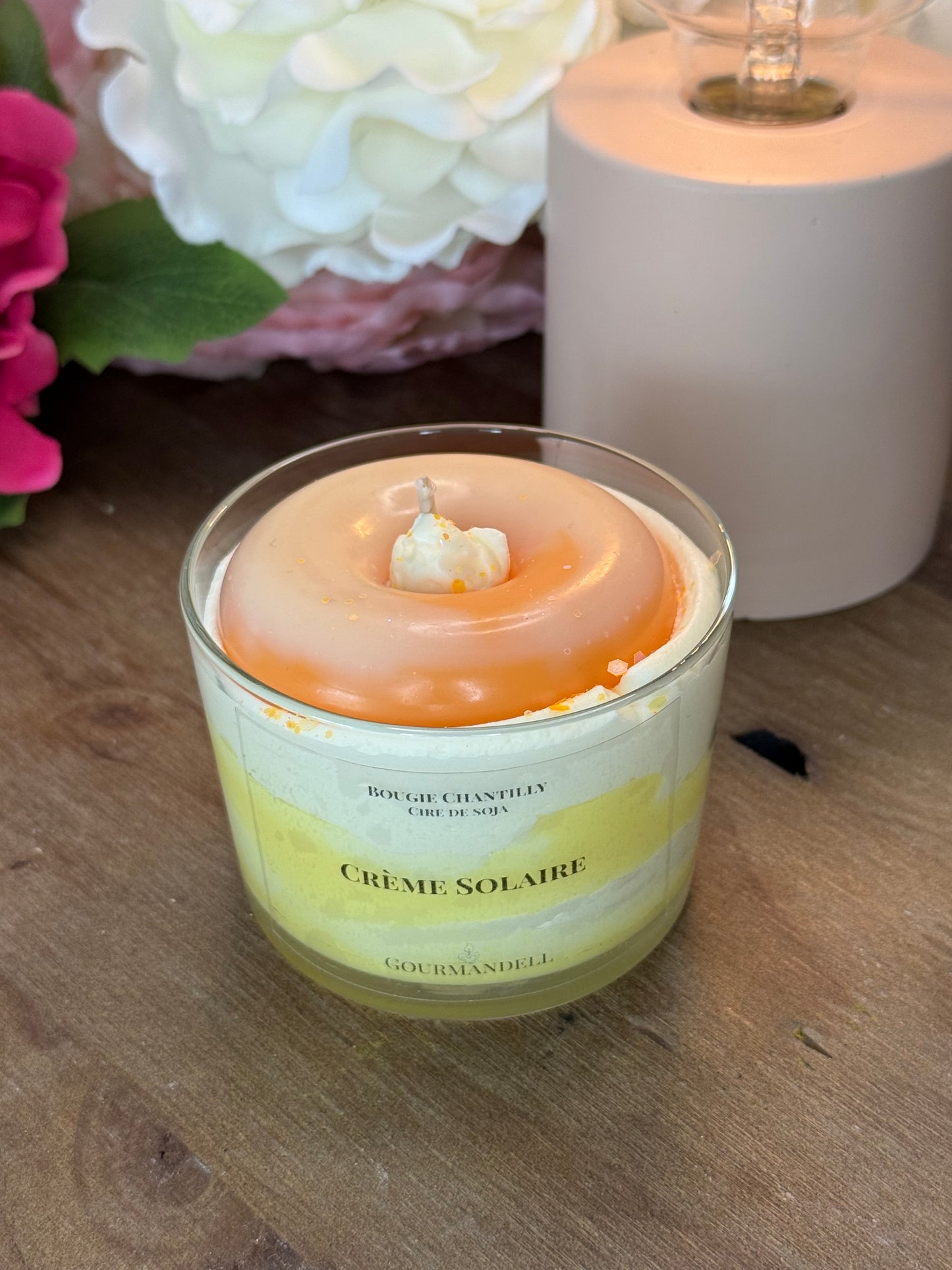 Bougie Chantilly Crème Solaire – Parfum d’Été en Édition Limitée