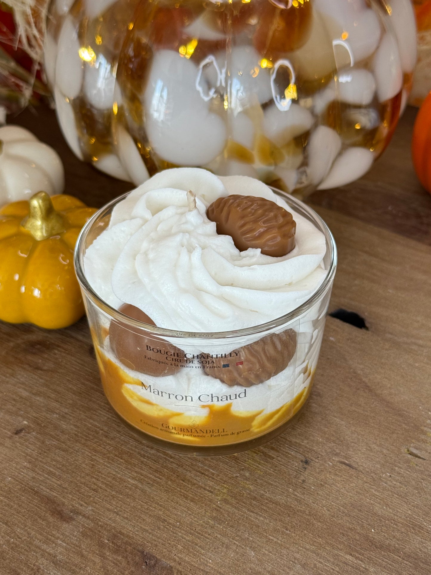 Bougie parfumée Marron Chaud – Édition éphémère