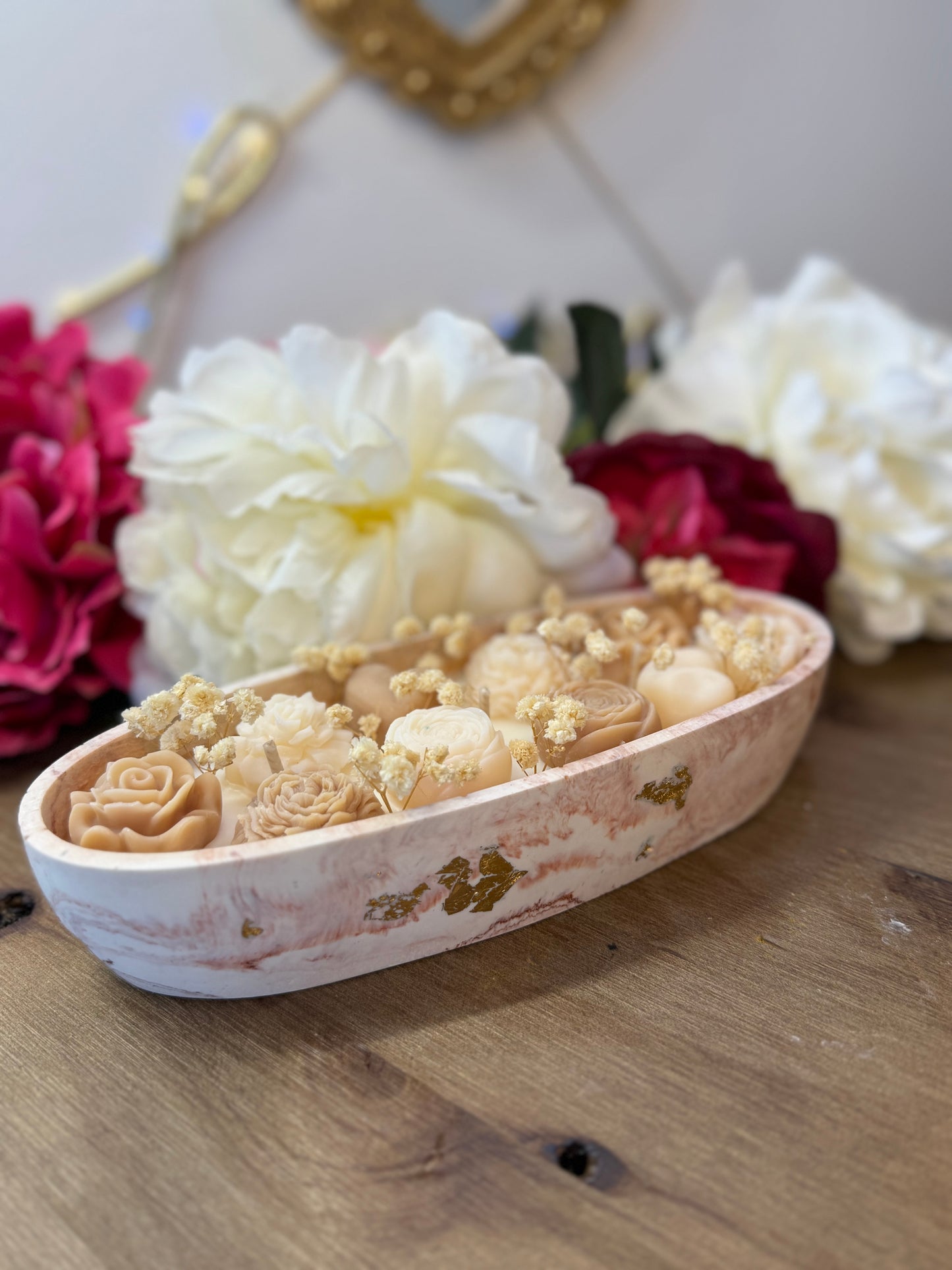 Bougie Éphémère Cerise Noire – Un Éclat d’Artisanat, une Émotion à Partager