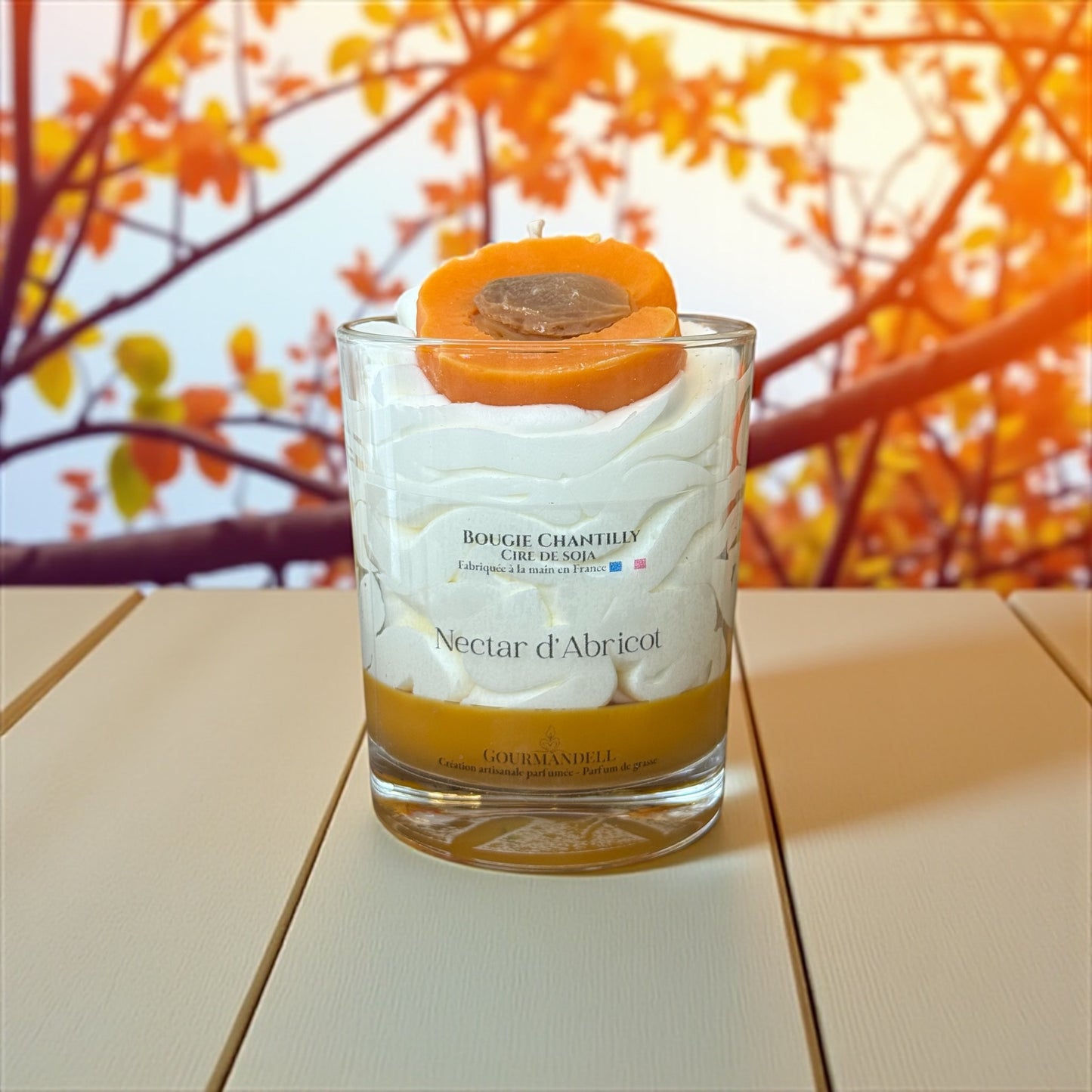 Bougie parfumée Nectar d’Abricot – Édition limitée