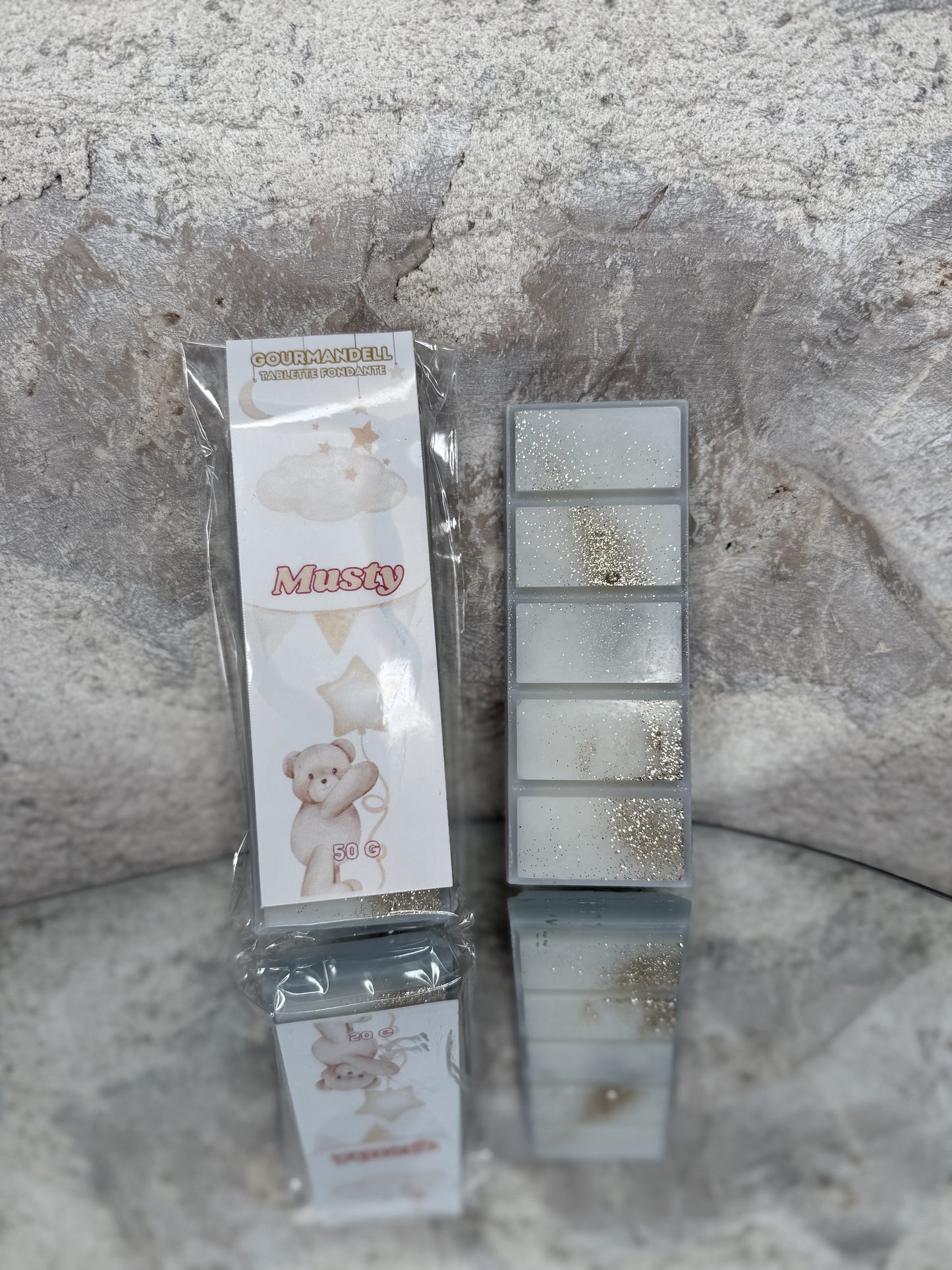 Tablette Fondante Parfumée Musty - 50 g