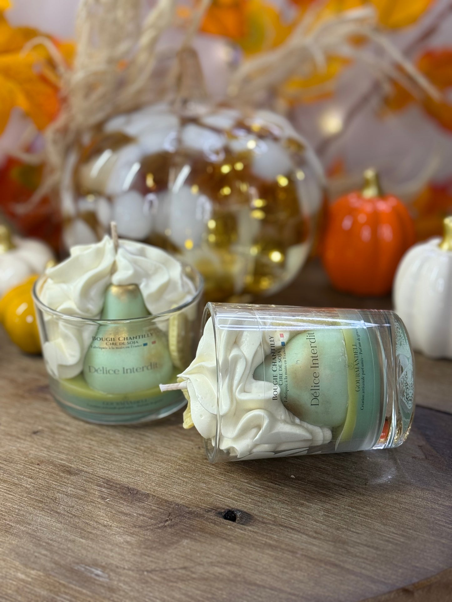 Bougie parfumée Délice Interdit – Édition limitée – Cire de soja & parfum de Grasse