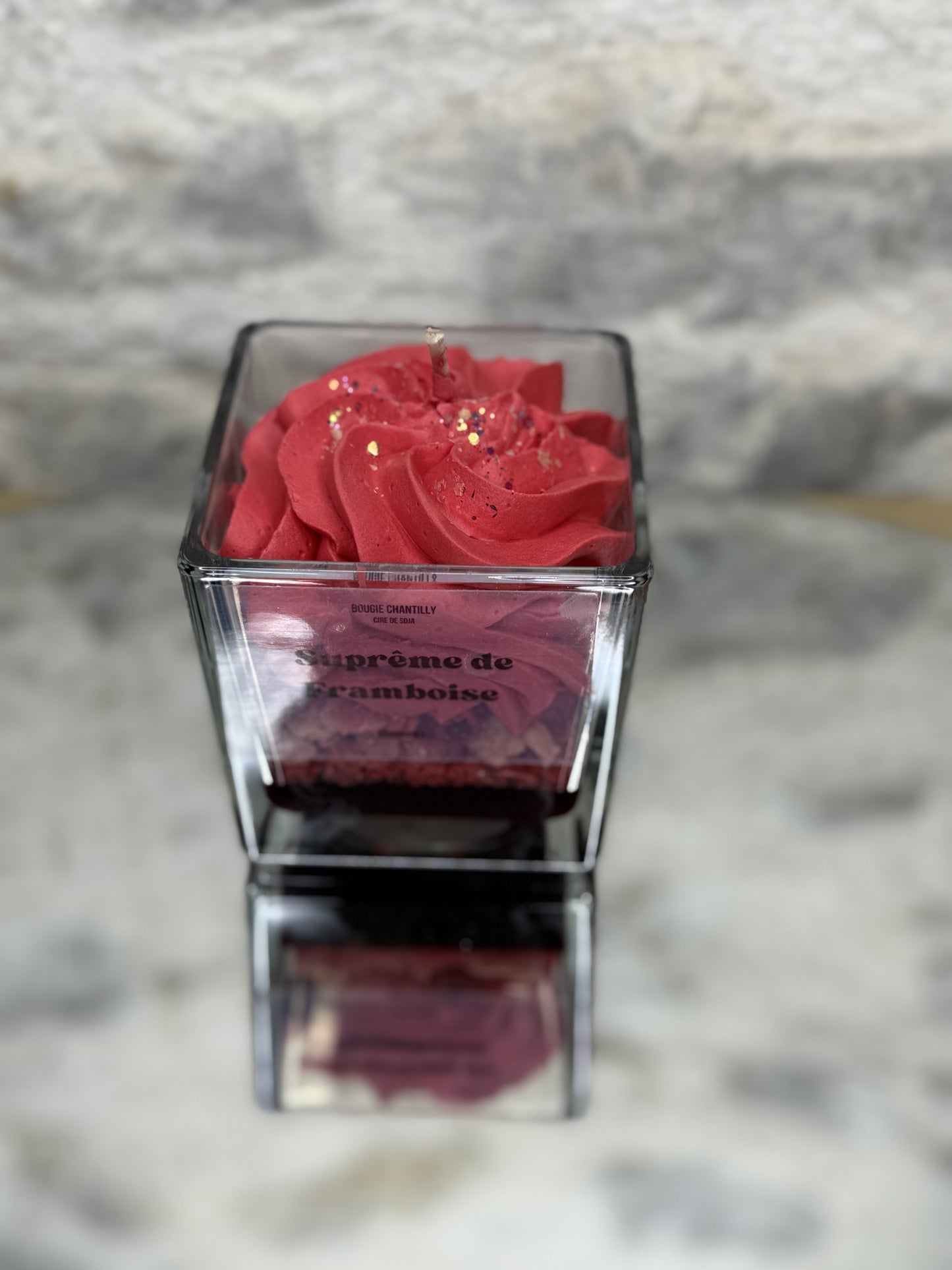 Bougie Parfumée Suprême de Framboise