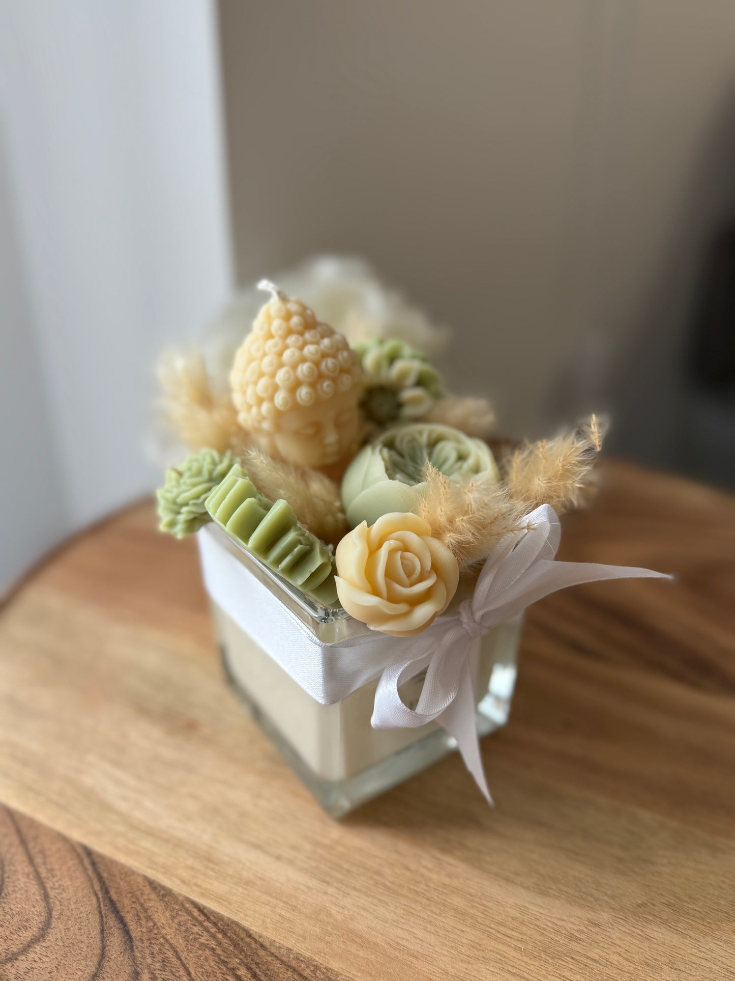 Bougie 2 en 1 Fruits du Dragon – Fondants + Bougie Parfumée – Pièce Unique