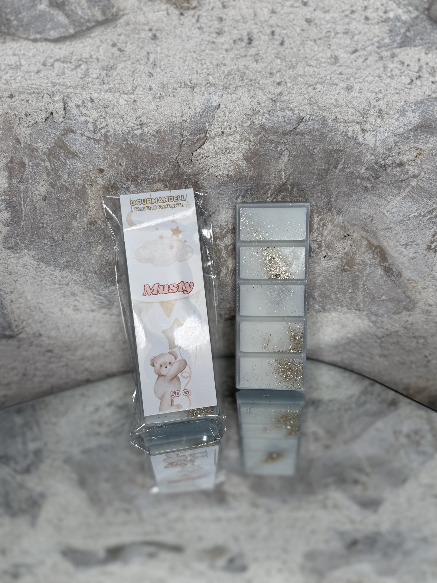 Tablette Fondante Parfumée Musty - 50 g