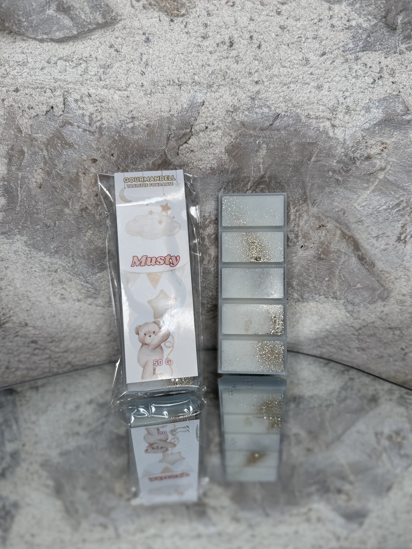 Tablette Fondante Parfumée Musty - 50 g